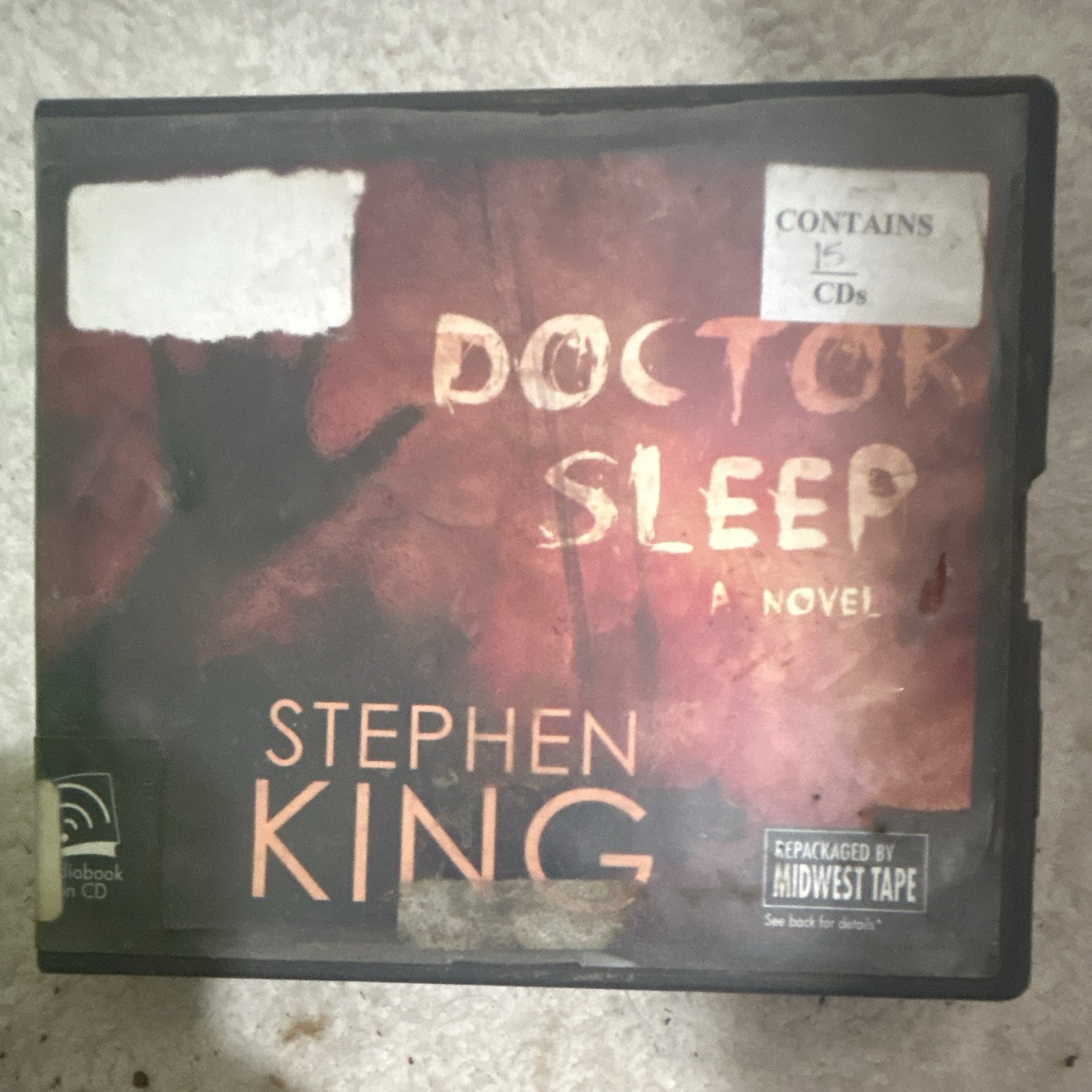 Doctor Sleep by Stephen King Audiobook on CD 15-Disc Set (Compact Disc)