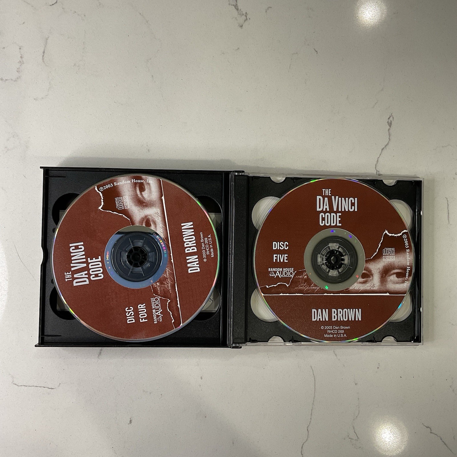 The Da Vinci Code Audiobook CD Dan Brown
