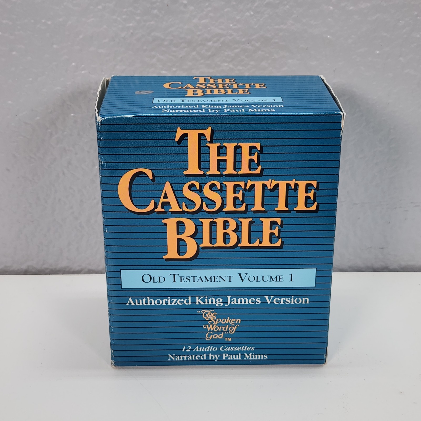 The Cassette Bible Authorized King James Version Old Testament Paul Mims 1016S