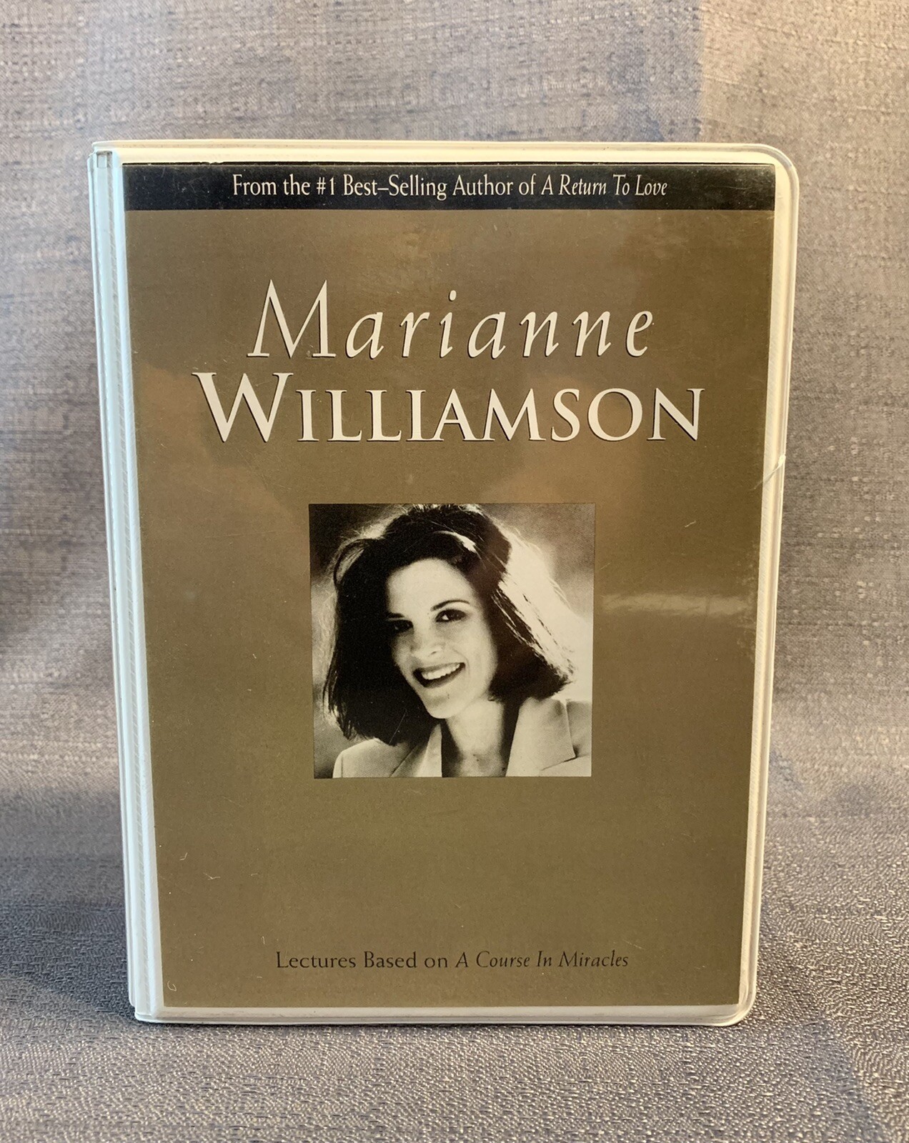 4 Audio Cassettes Marianne Williamson Lectures based on a Course In Miracles