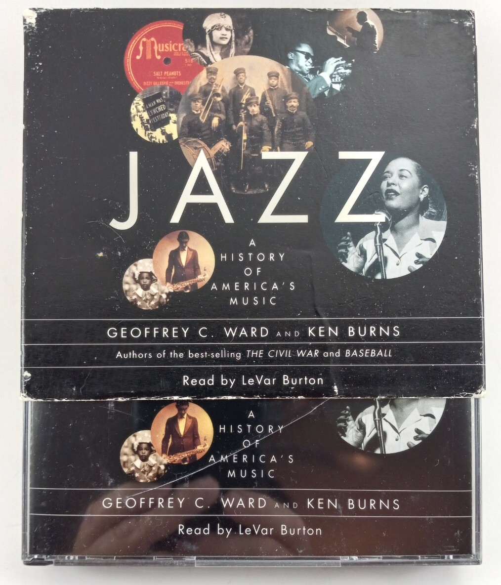 Jazz History of American Music Geoffrey Ward Ken Burns Audiobook 8 CD Audiobooks