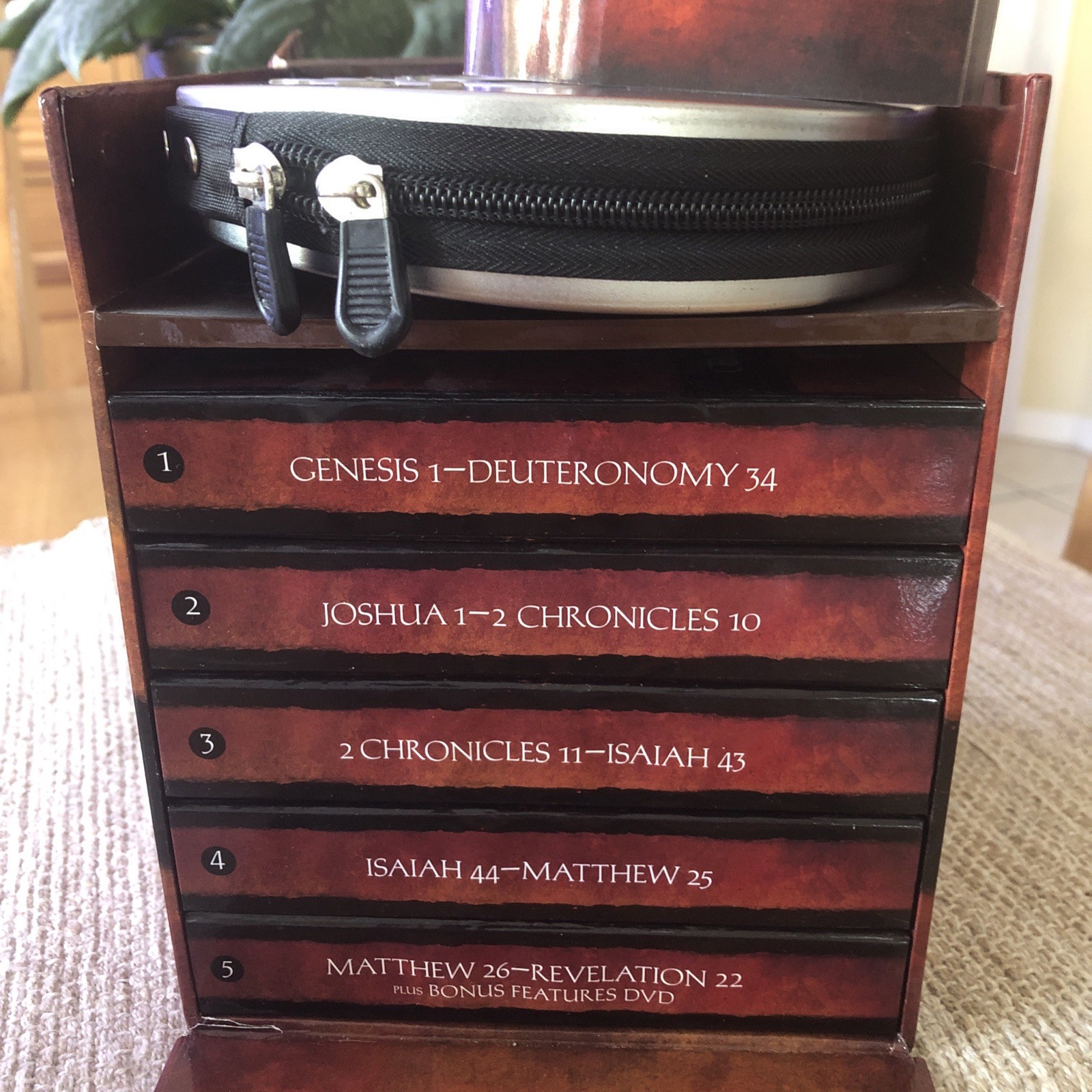 The Word of Promise NKJV Complete Audio Bible 79 CD Box Set Bonus DVD & Case