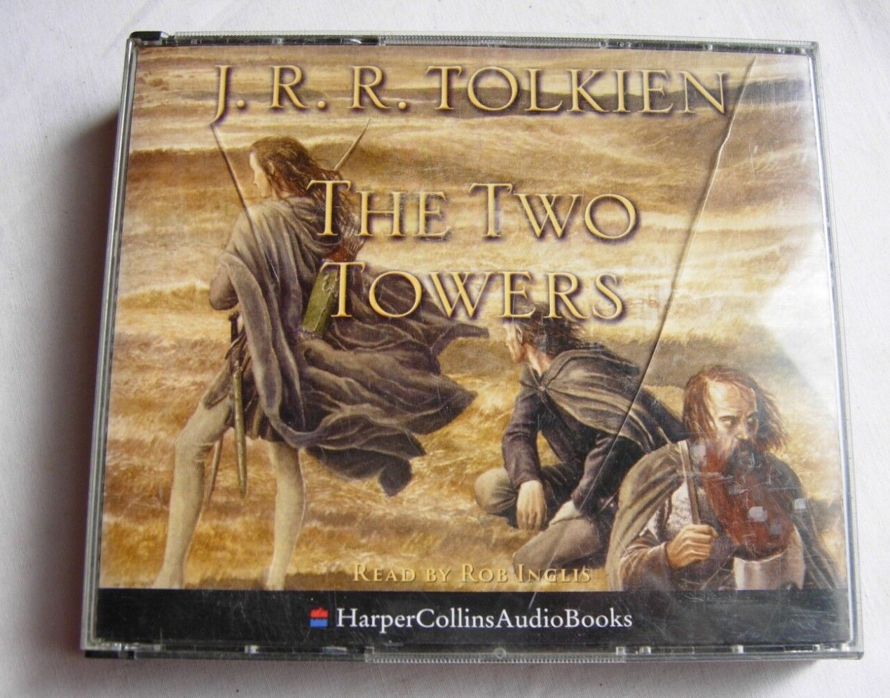 The Two Towers Tolkien Rob Inglis replacement CDs LOTR 1,2,3,4 — ONE ONLY