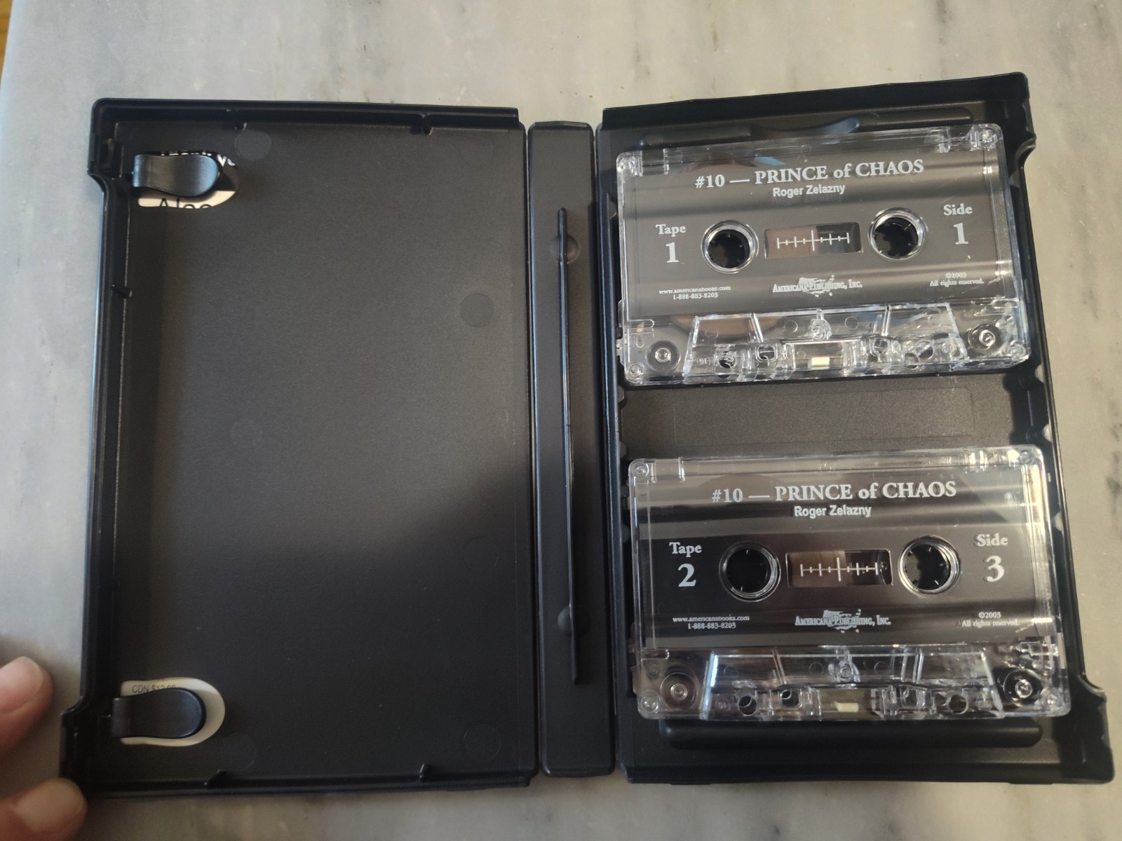 Roger Zelazny-Amber Series #1-#10 plus extra #7 Audio Books on Cassette!!!!!