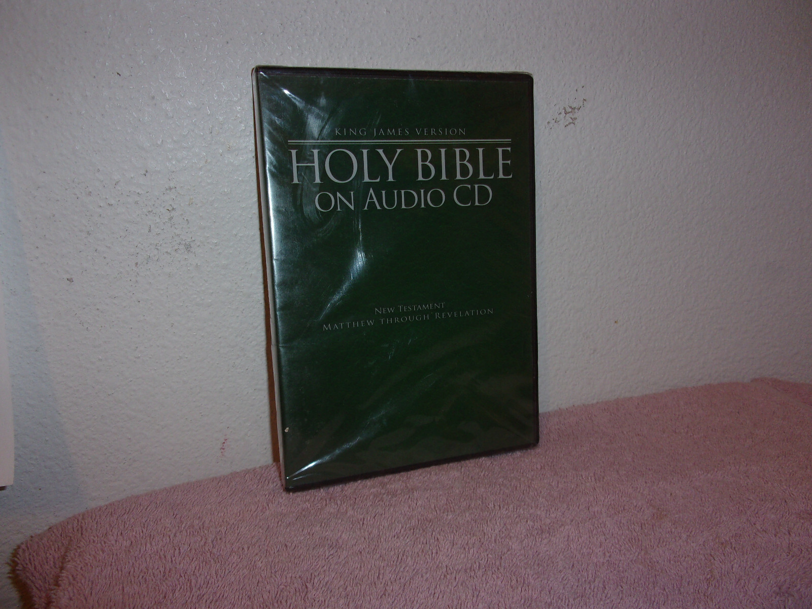 The King James Version Bible : The New Testament by Braun Media LLC (2008, MP3 C