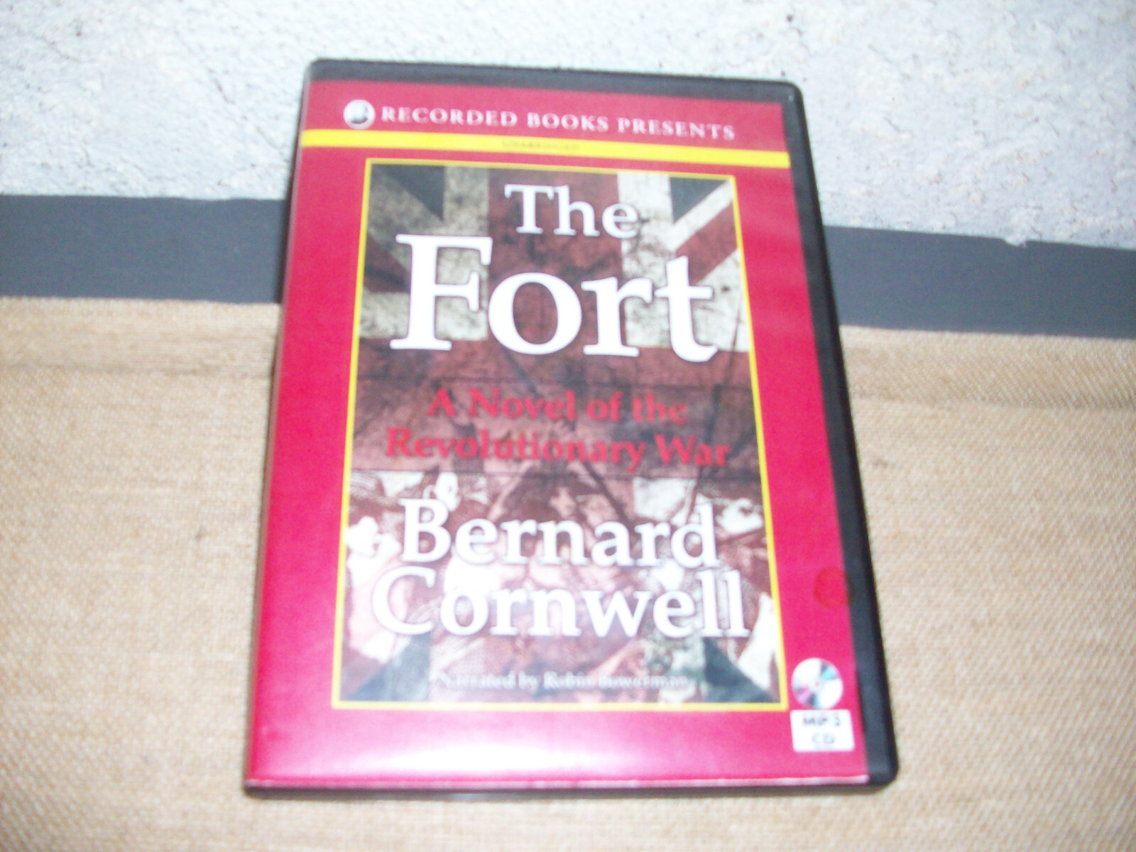 The Fort Bernard Cornwell MP3 audiobook 2 discs Very Good / Like New condition