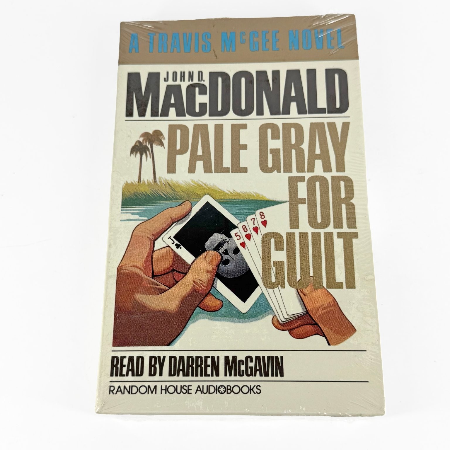Pale Gray For Guilt by John D. MacDonald Audiobook Cassettes SEALED