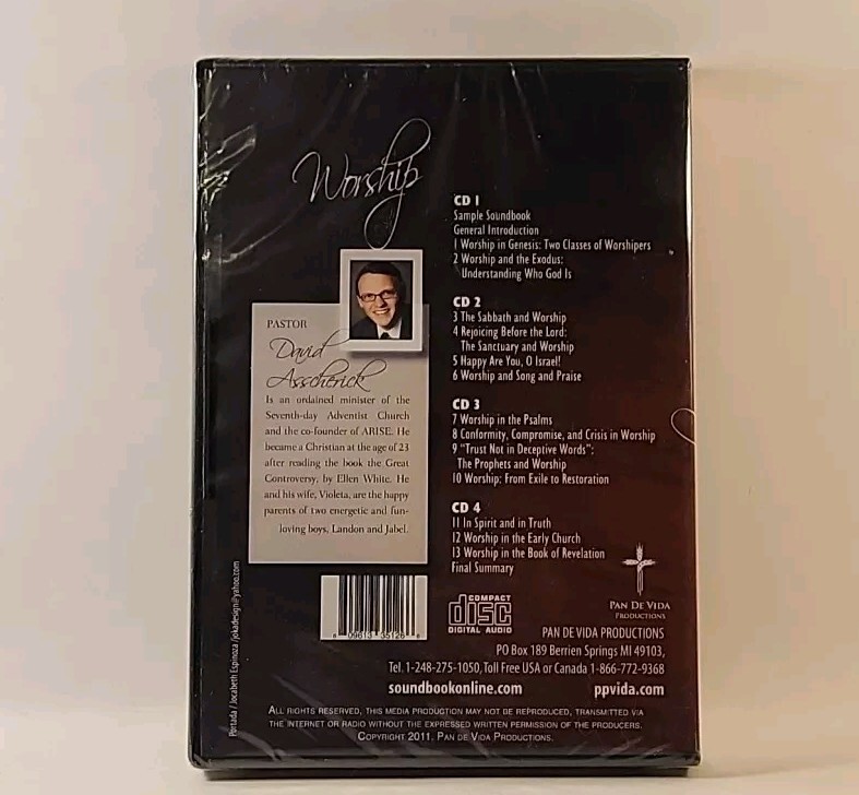 Worship — 4 Audio CDs Pan De Vida Productions Audiobook 2011 USA r1s3 397