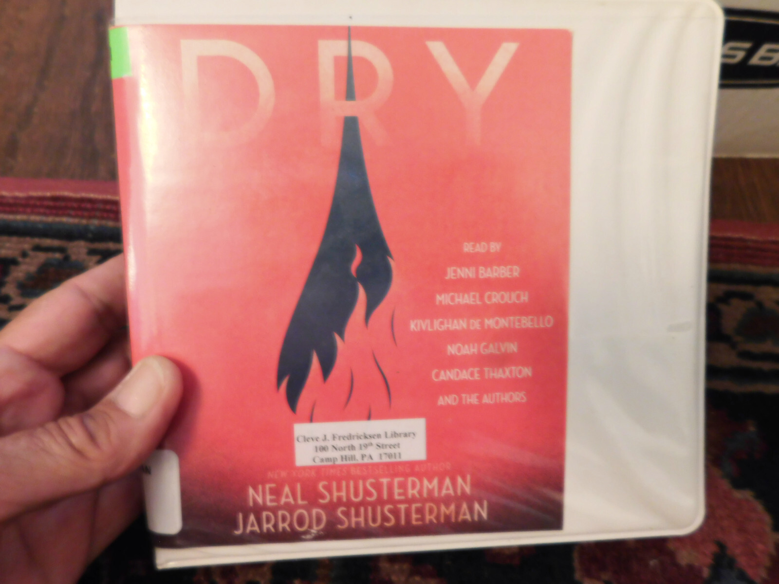 Dry California Water Story Neal Jarrod Shusterman Audiobook 9 CD Discs in Case