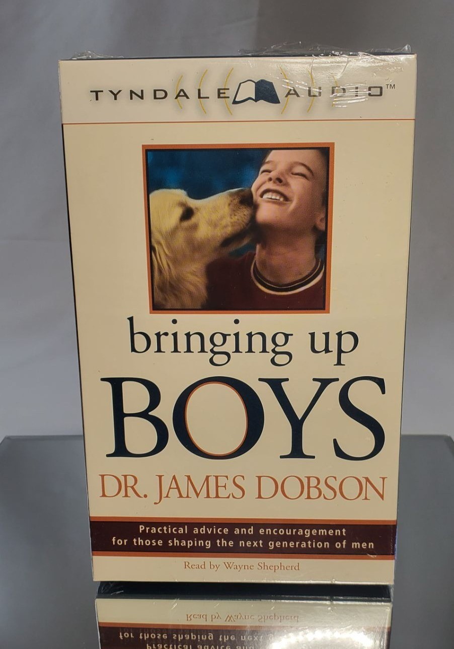 Bringing Up BOYS by Dr. James Dobson — Cassette Tapes — NEW SEALED