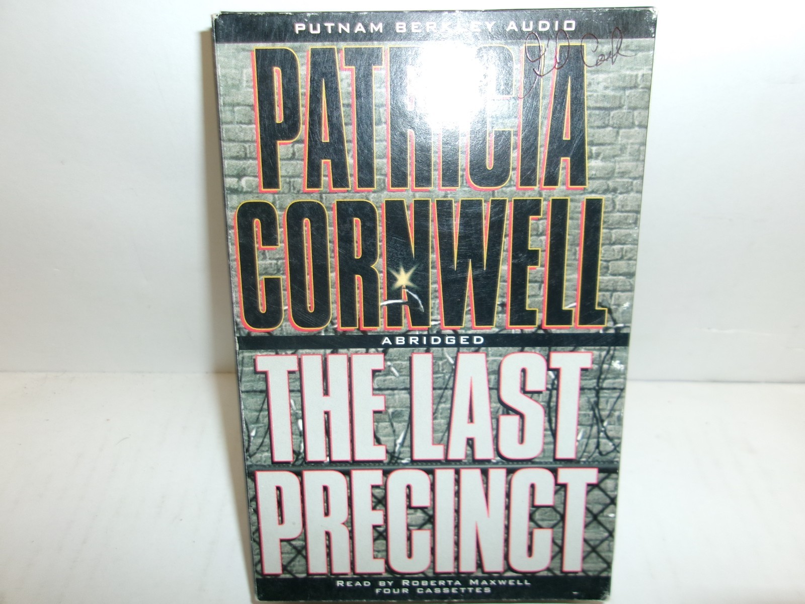 Lot of 3 Patricia Cornwell Audiobook On Cassette Tape ~ Ships Boxed