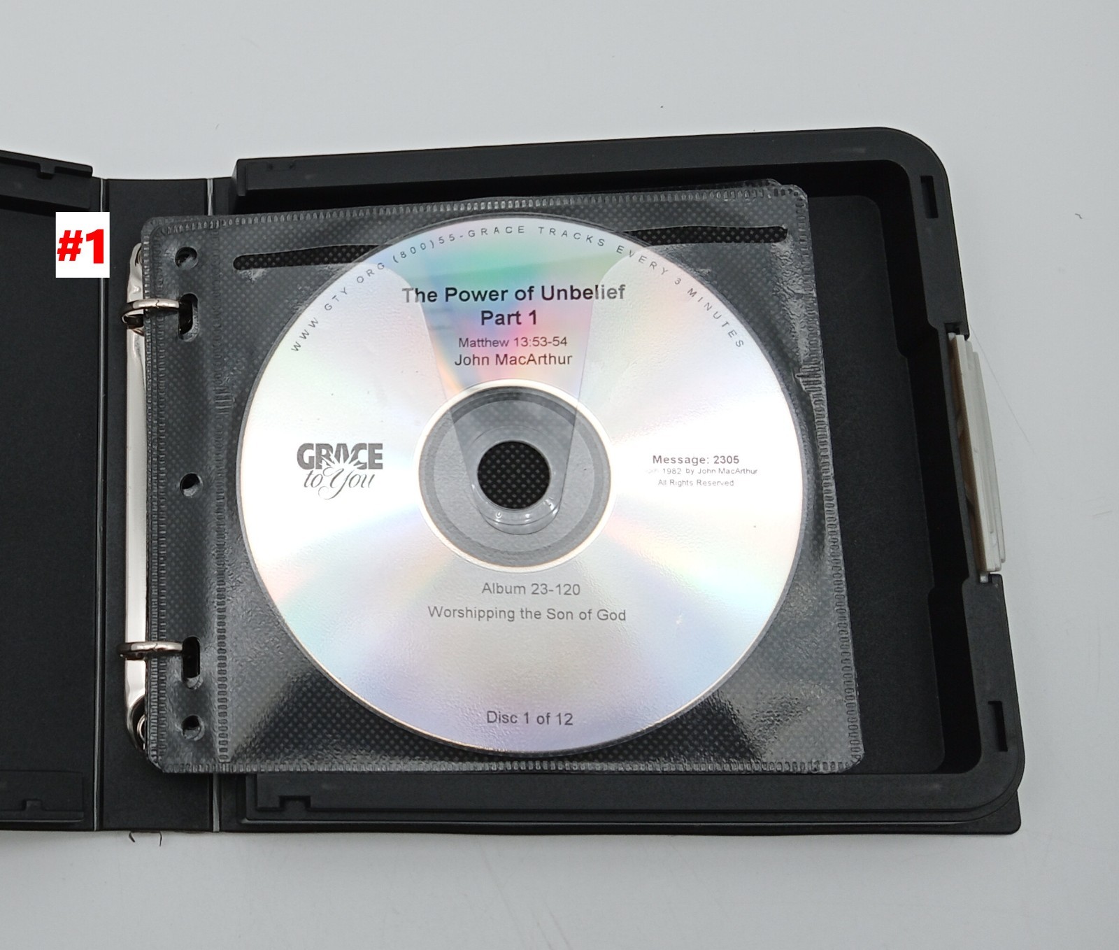 John MacArthur Grace to You ~Worshipping the Son of God ~ Audio 12 CDS 1982