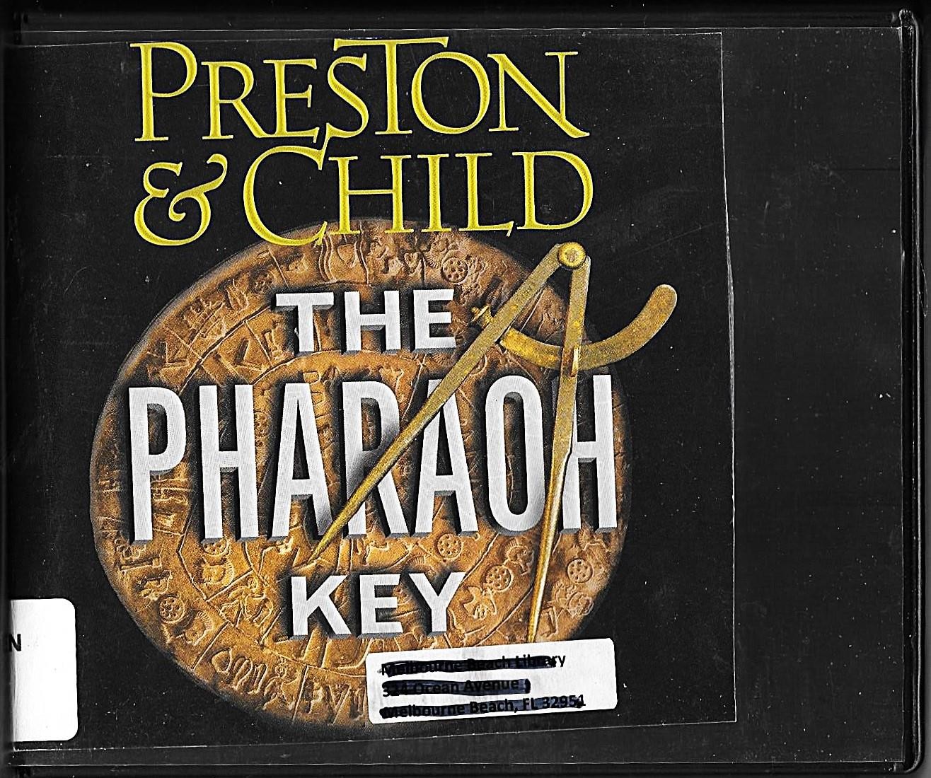 Audio Book THE PHARAOH KEY by Preston & Child — Unabridged 8 CDs Ex-Lib.