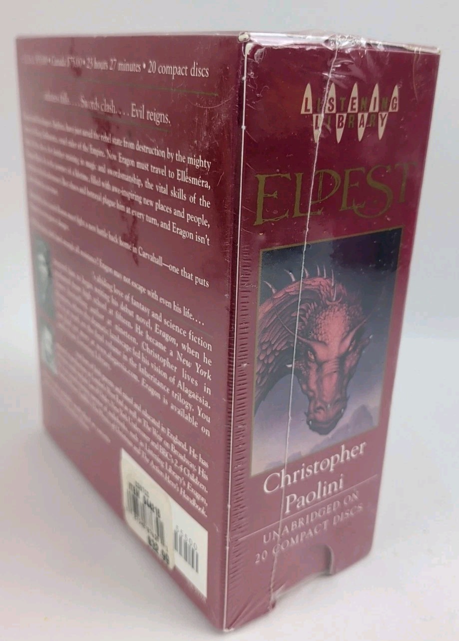 Eldest Audio-book Christopher Paolini Read By Gerard Doyle Unabridged 20 Disc