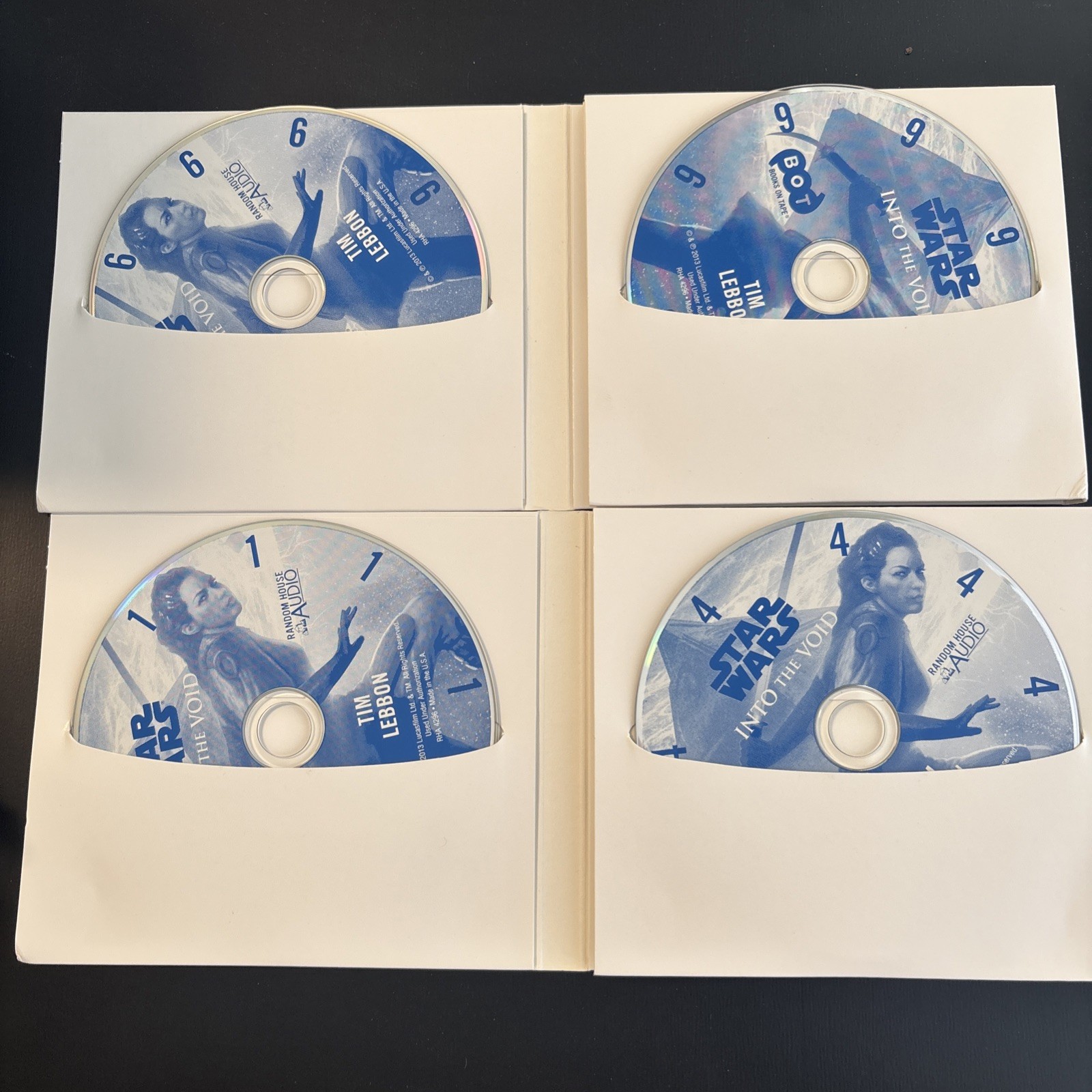Star Wars Dawn Of The Jedi Into the Void Audiobook Tim Lebbon 9 Discs