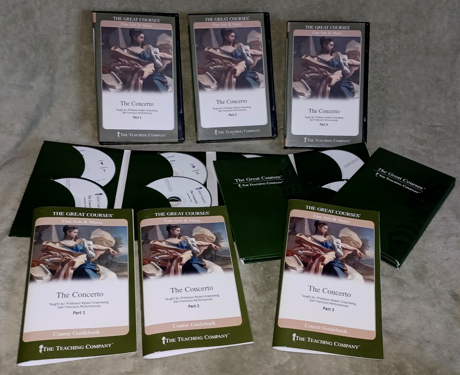 The Great Courses Concerto Audiobook 24 CD 3 Parts Fine Arts Music 24 Teaching