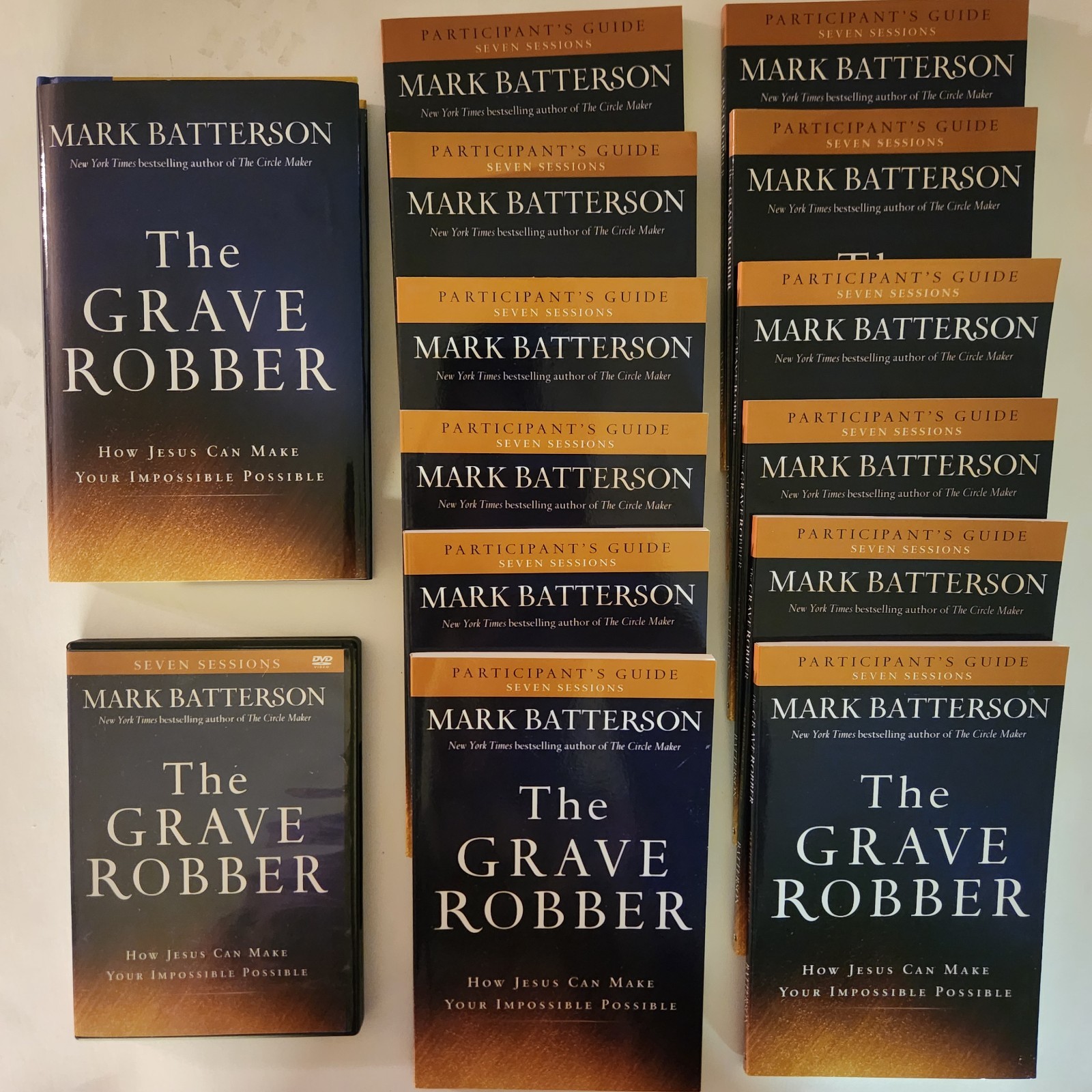 REDUCED! «The Grave Robber» Small Group Bible Study * DVD, 12 Guides, & Book