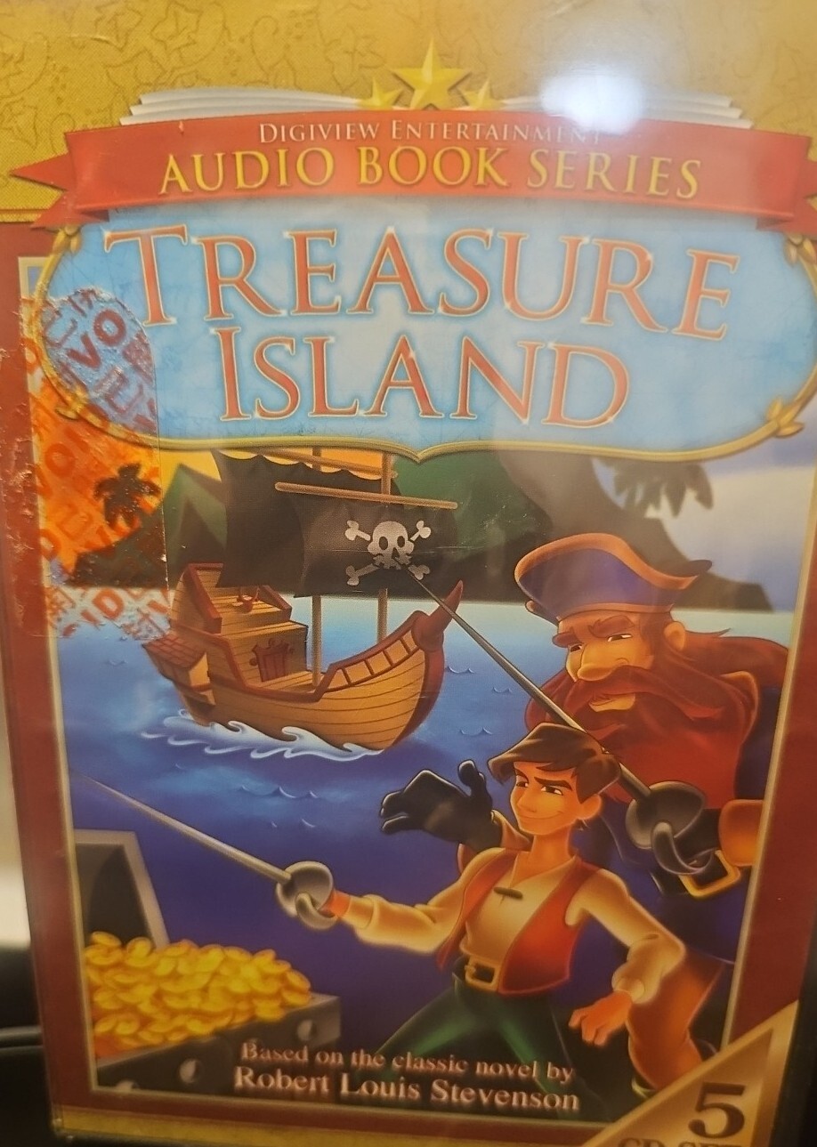 Treasure Island Audio Book Series 5 CD Narrate By Vincent Bagnall NEW Sealed