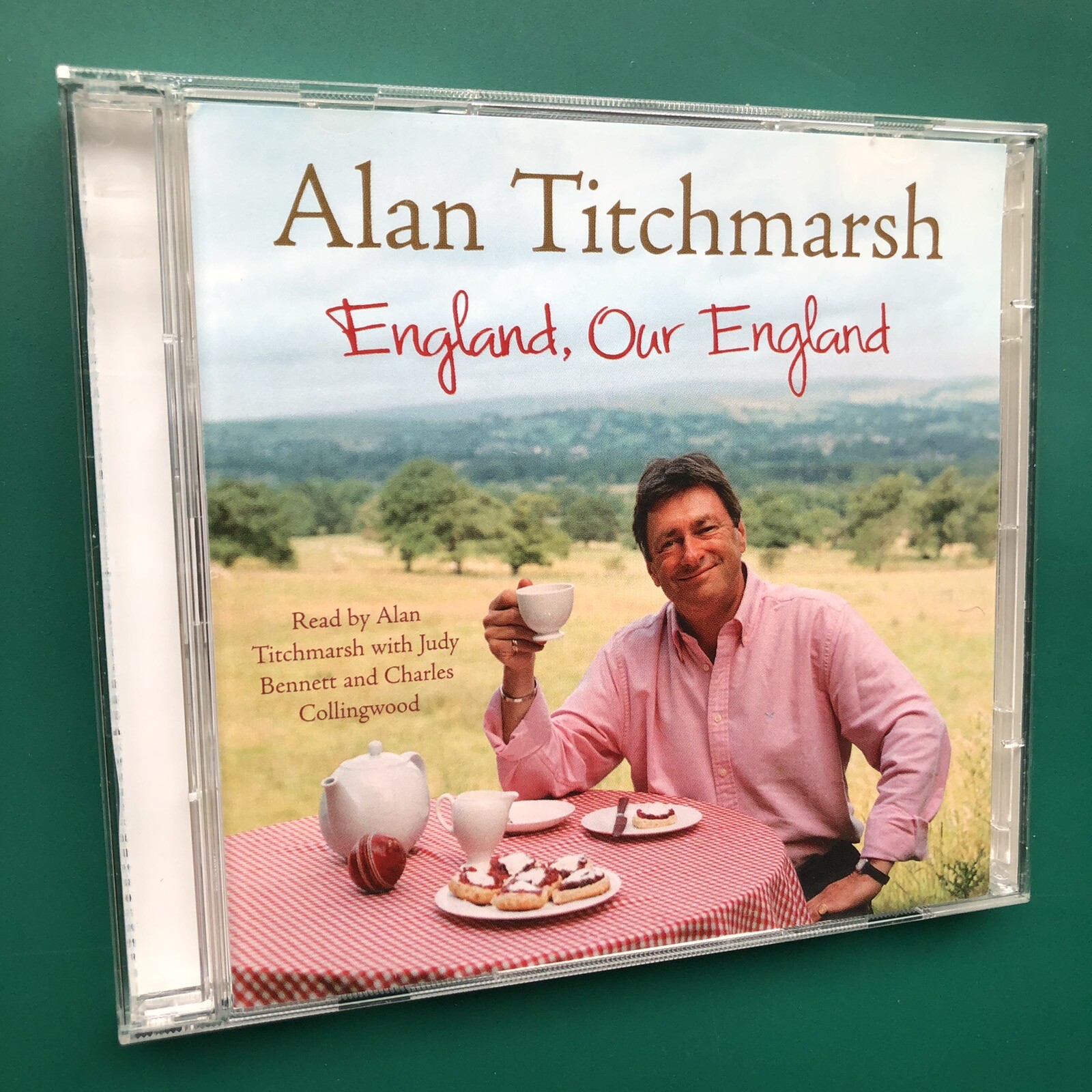 Alan Titchmarsh ENGLAND, OUR ENGLAND Audiobook 2 x CD Englishness Miscellany EX