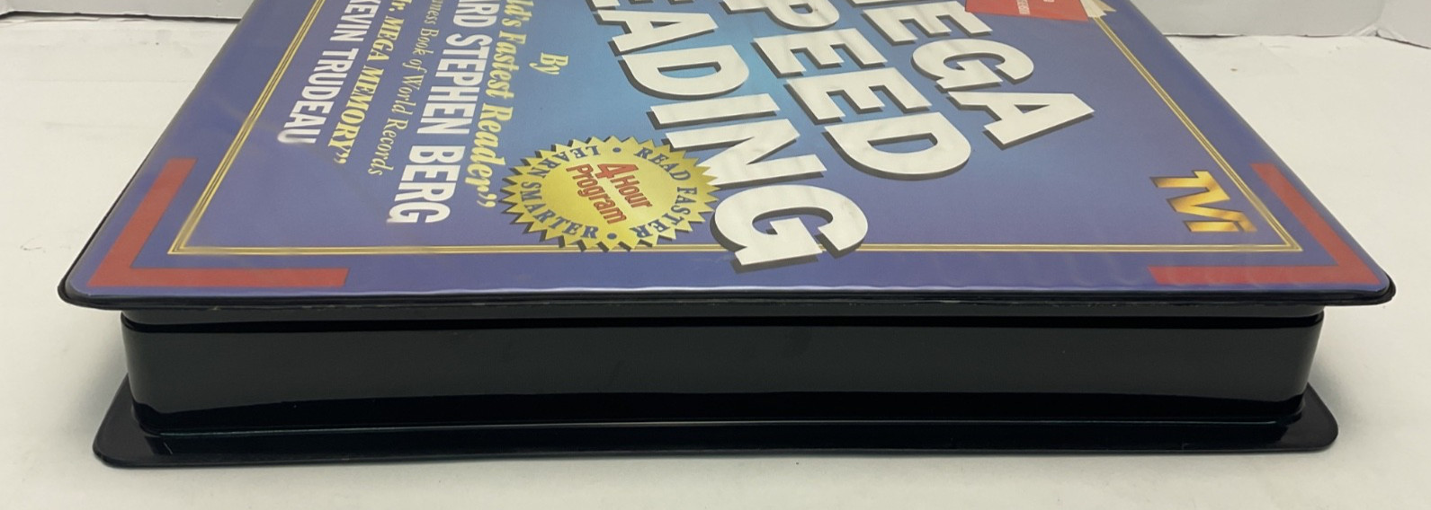 Mega Speed Reading Howard Berg Kevin Trudeau VHS Cassettes Workbook 1996 Set S12