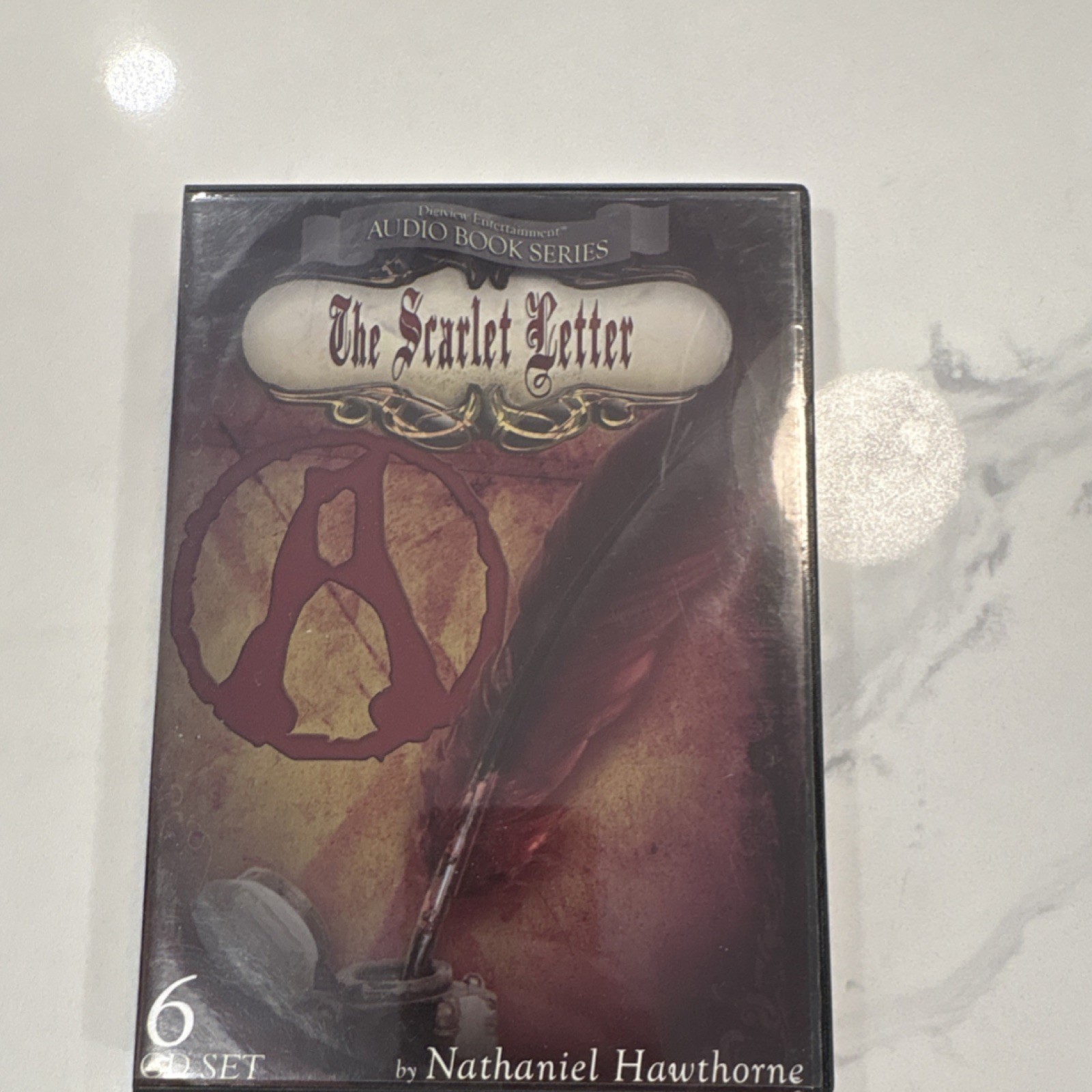 Digiview Entertainment The Scarlet Letter Audiobook 6 CD Set Hawthorne Abridged