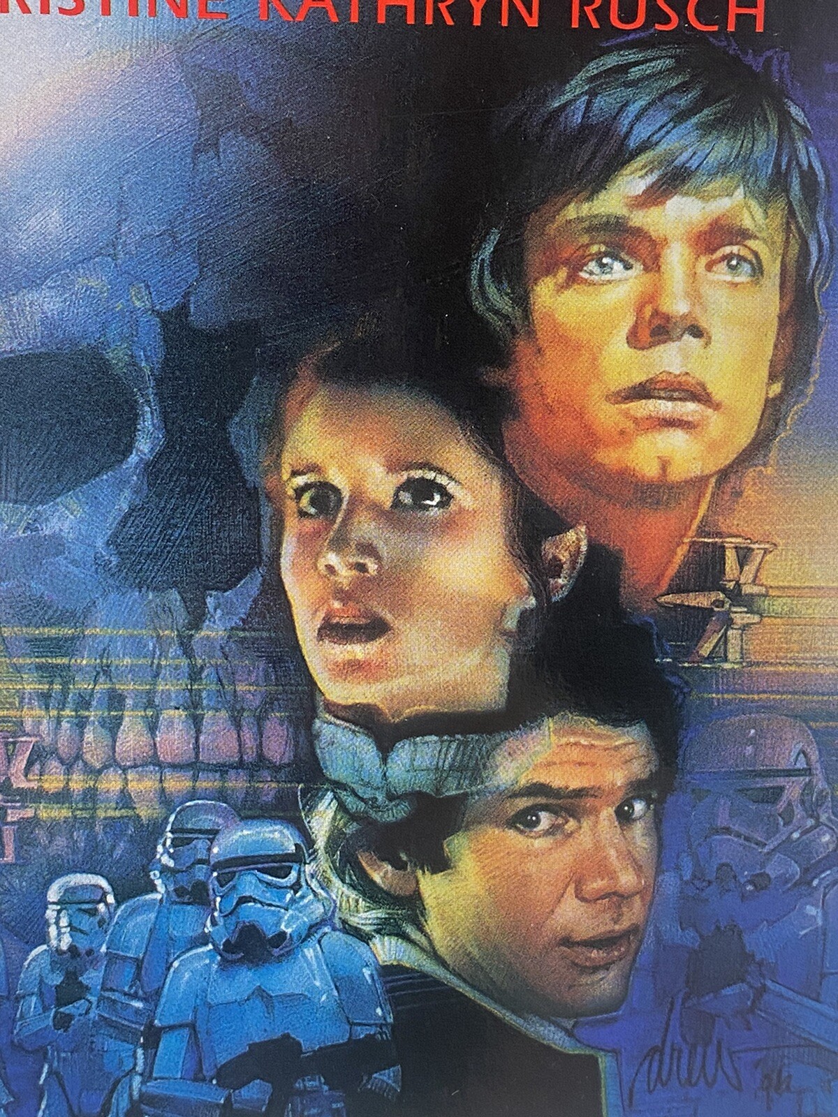 Star Wars: The New Rebellion by Kristine Kathryn Rusch 1996, Hardcover Fast Ship
