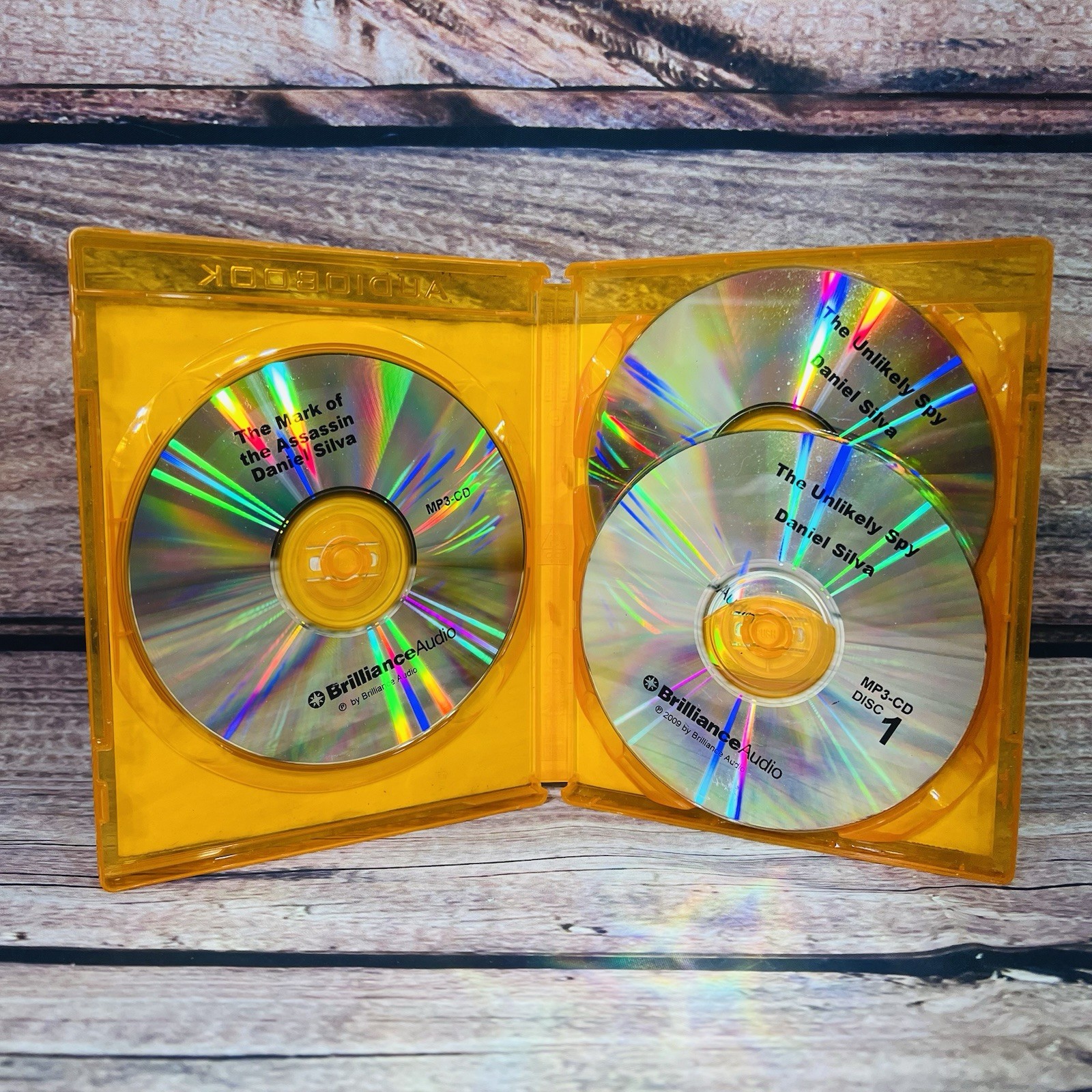 DANIEL SILVA COLLECTION: MARK OF THE ASSASSIN & UNLIKELY SPY — AudioBook
