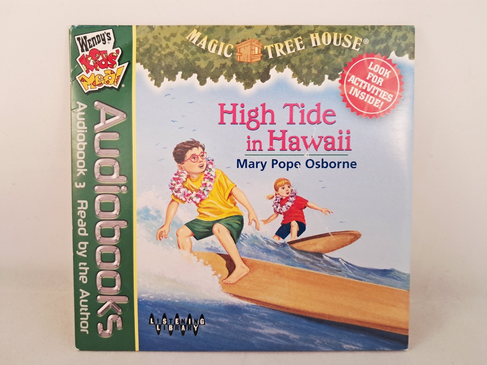 High Tide In Hawaii Audiobook Cd Wendy’s Kids Meal Magic Tree House book series