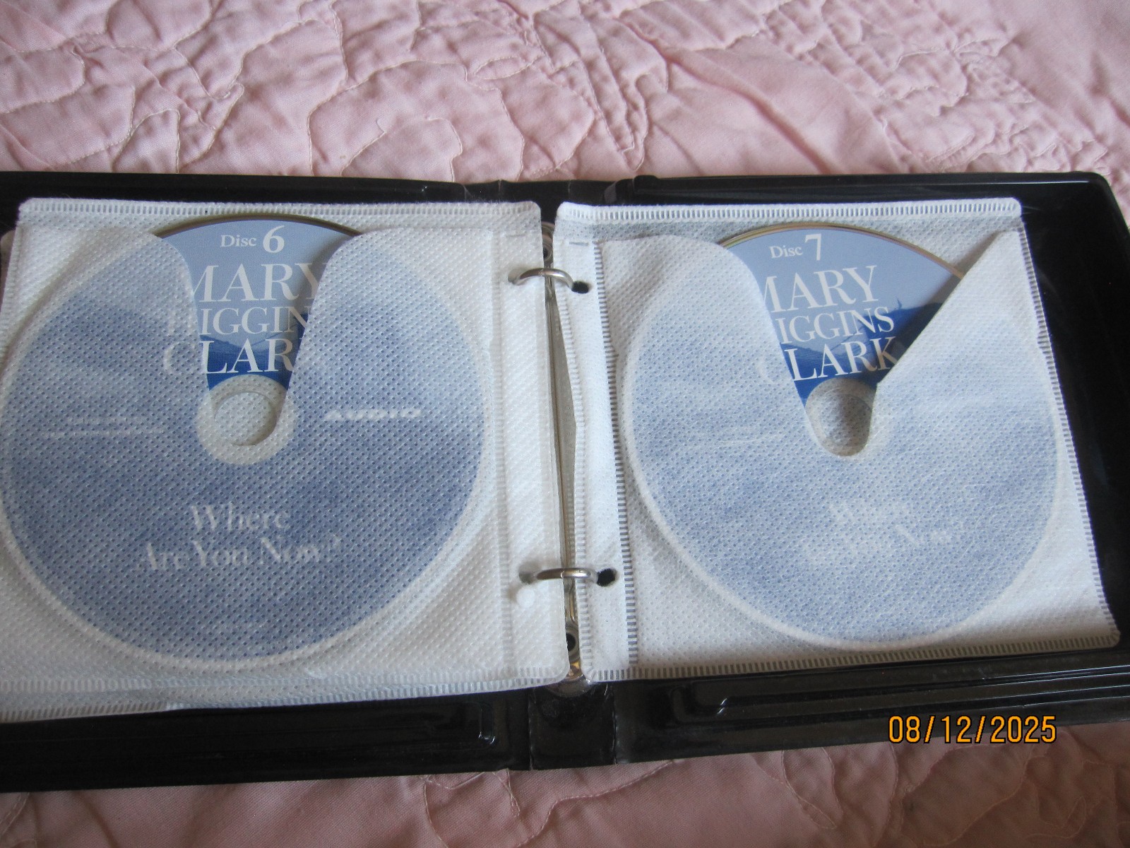 Book on CD, Mary Higgins Clark, WHERE ARE YOU NOW? former library unabridged
