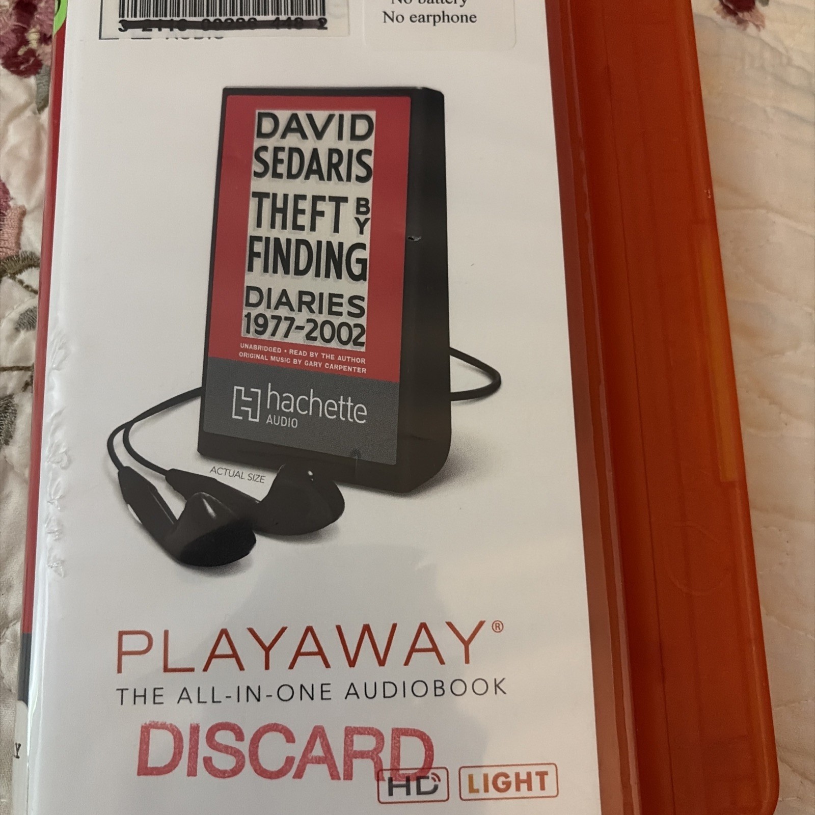 Playaway Audiobook Ex Library — The Dutch House By Ann Patchett