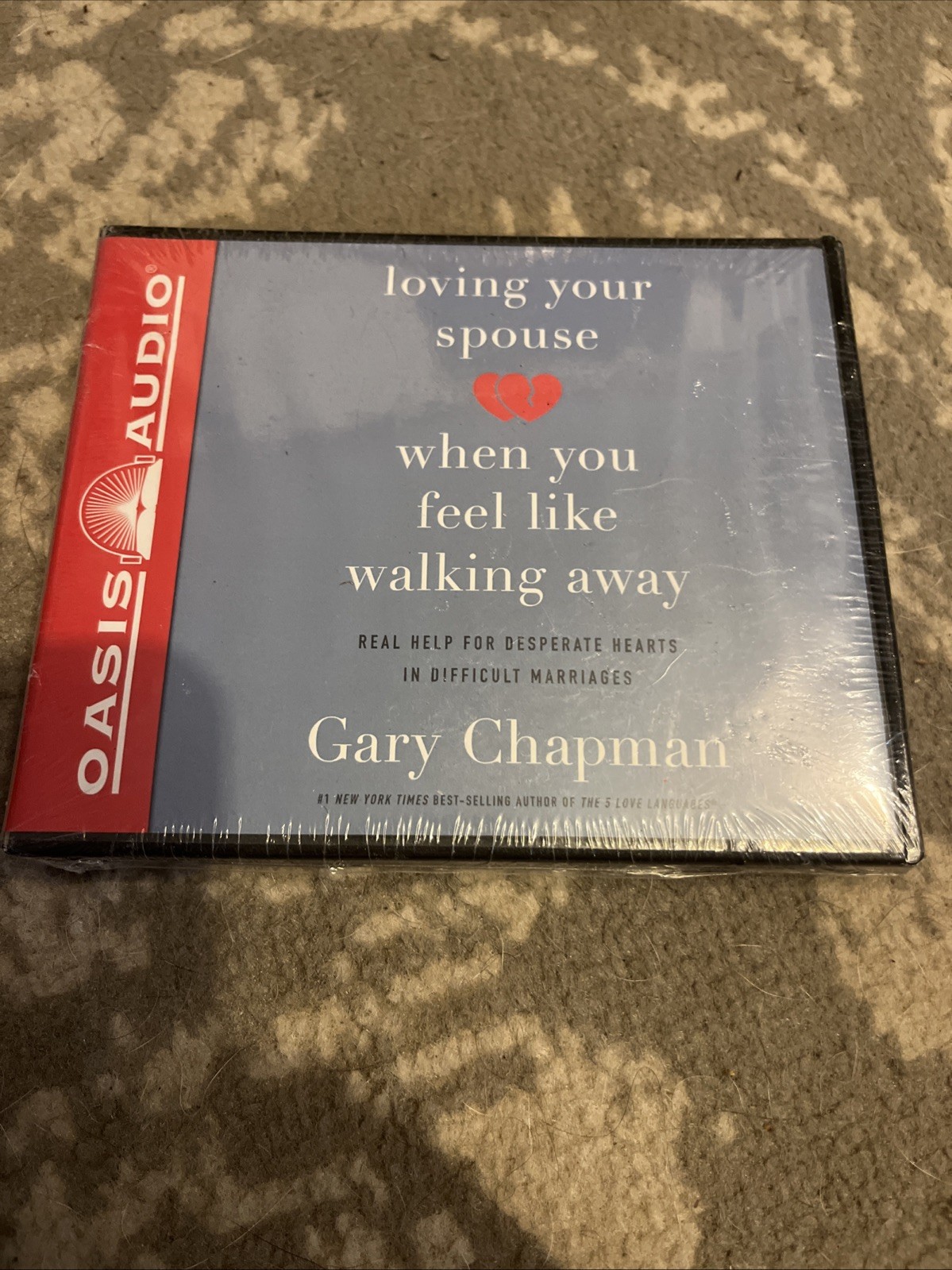 Loving Your Spouse When You Feel Like Walking Away Gary Chapman CD Oasis Audio