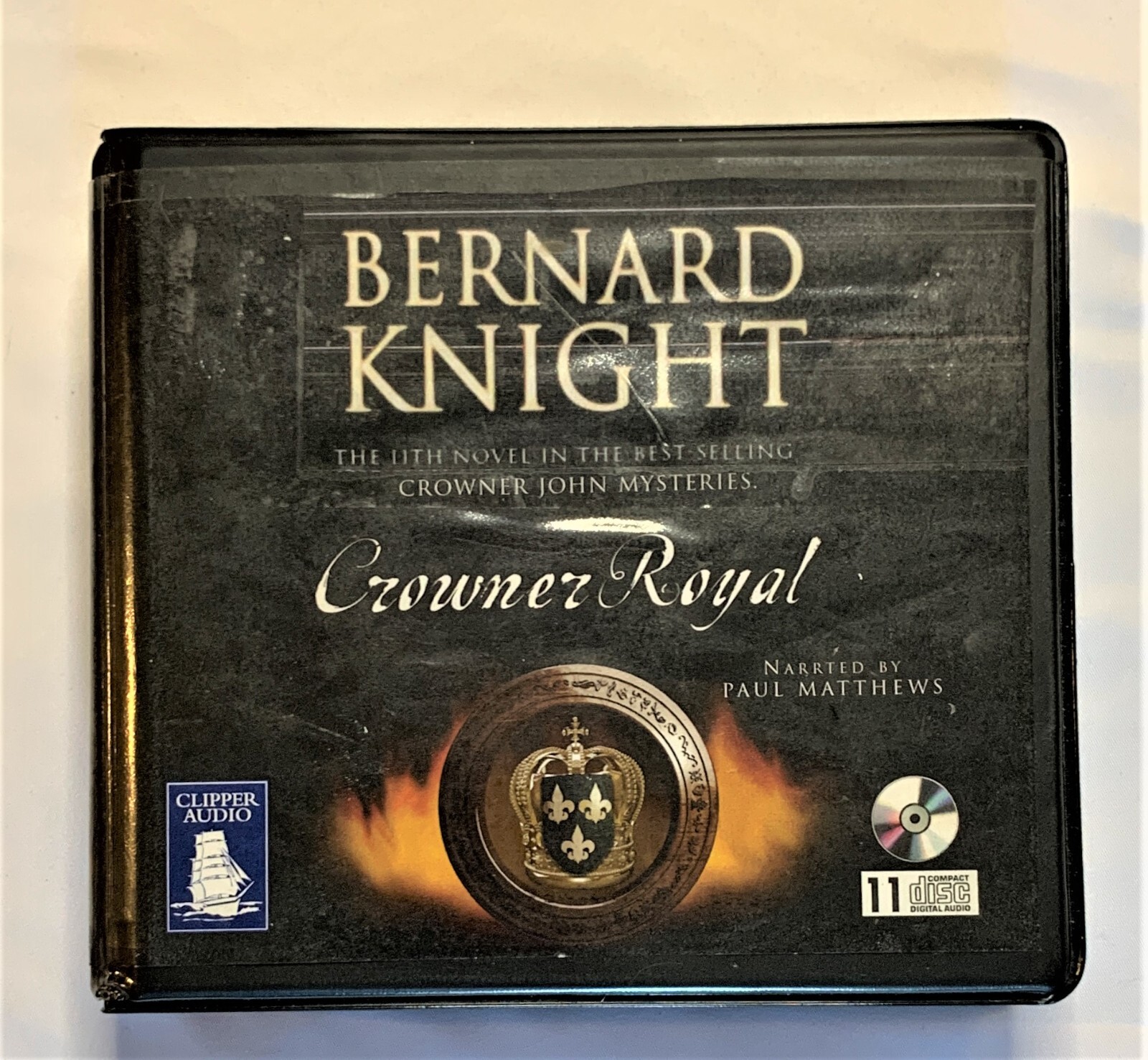 Audiobook Crowner Royal by Bernard Knight Unabridged Audio CDs Crowner John #11