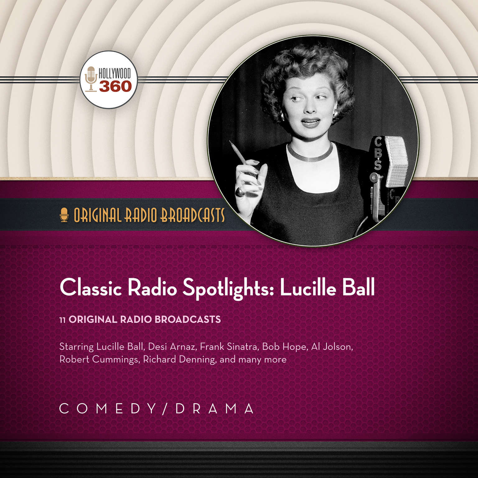 Classic Radio Spotlights: Lucille Ball by Hollywood 360 2016 Unabridged CD 9781