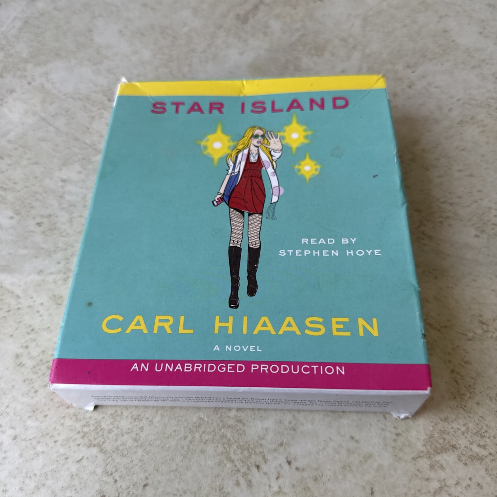 Star Island — Carl Hiaasen — Audiobook CD Set — Adult Fiction — Unabridged