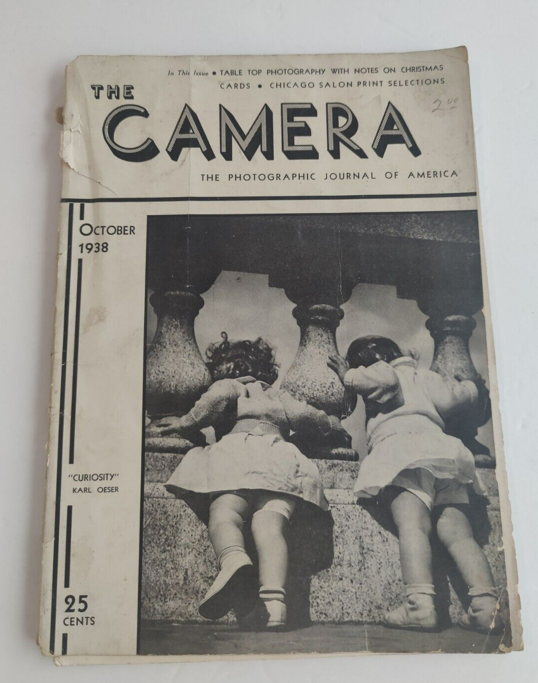 The Camera — Photographic Journal of America — October 1938 — Vintage