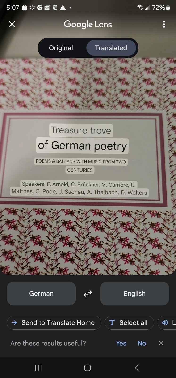 4 CD-In German copy «Treasure Trove of German poetry» Poems, Ballads, Music DG