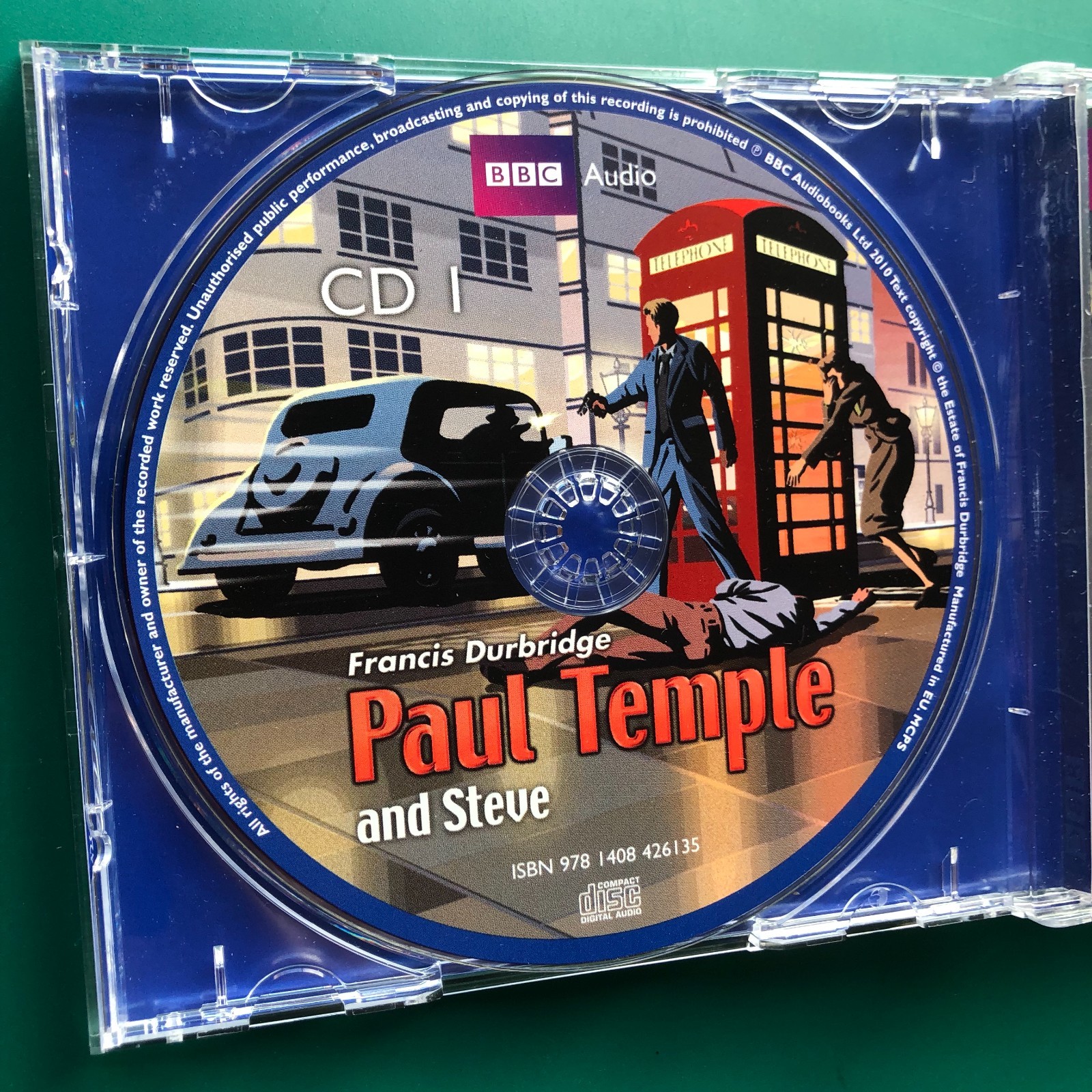 Durbridge PAUL TEMPLE AND STEVE Full-Cast Radio Drama 4x CD Crime Crawford Logan