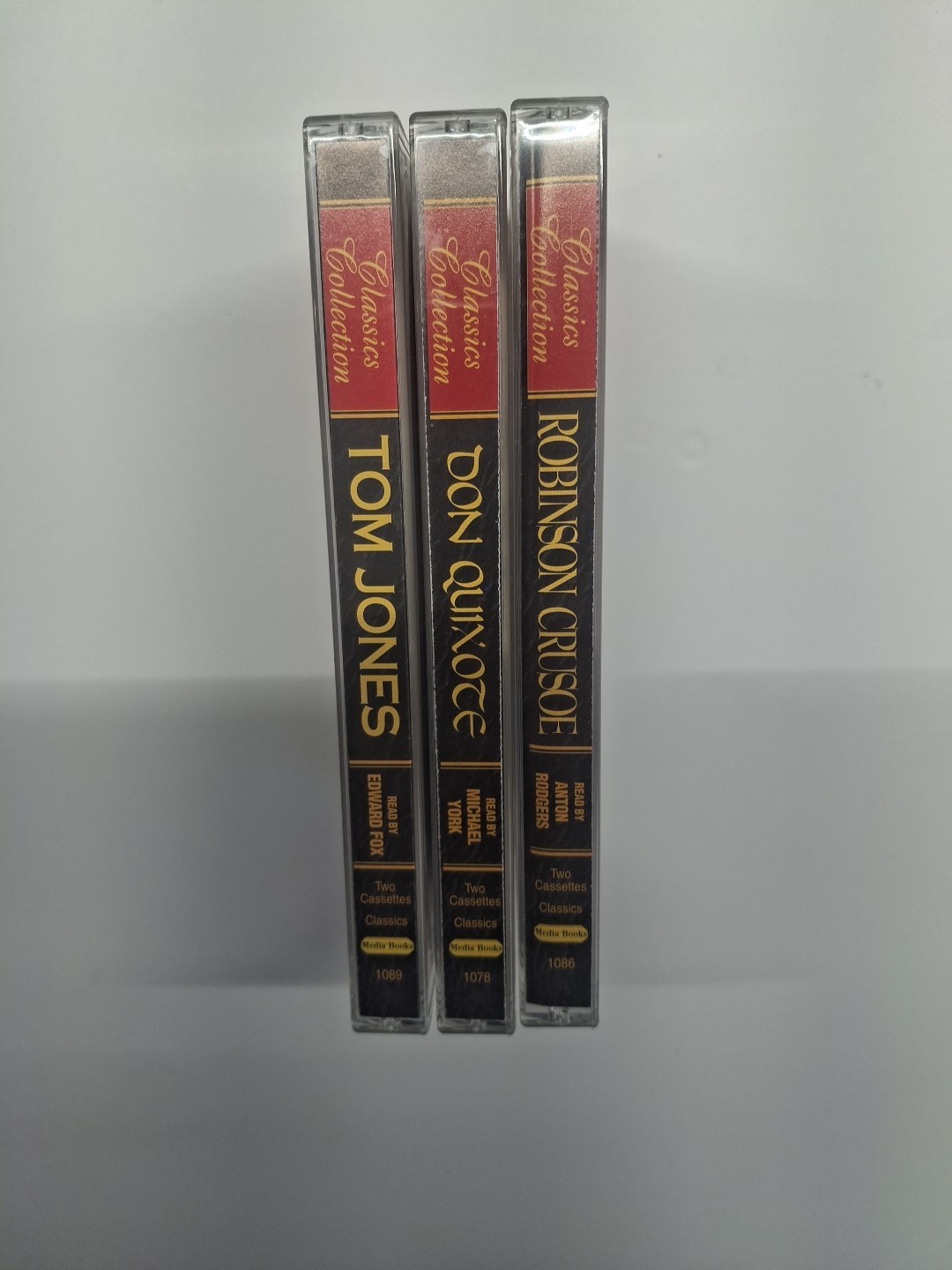 Don Quixote Tom Jones Robinson Crusoe (Audio Cassette) Audio Books