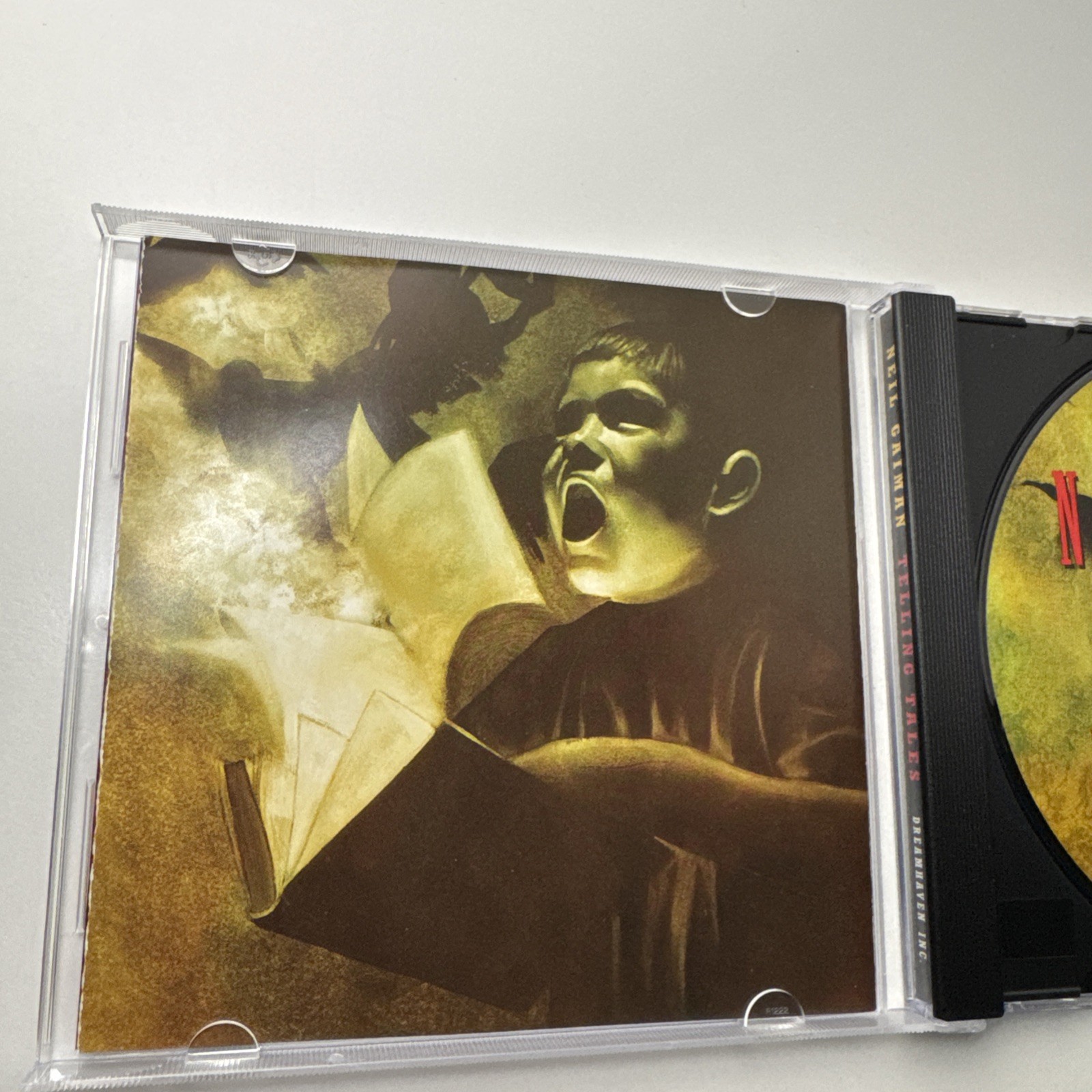 Telling Tales by Neil Gaiman (2003, CD Extra, Audio)