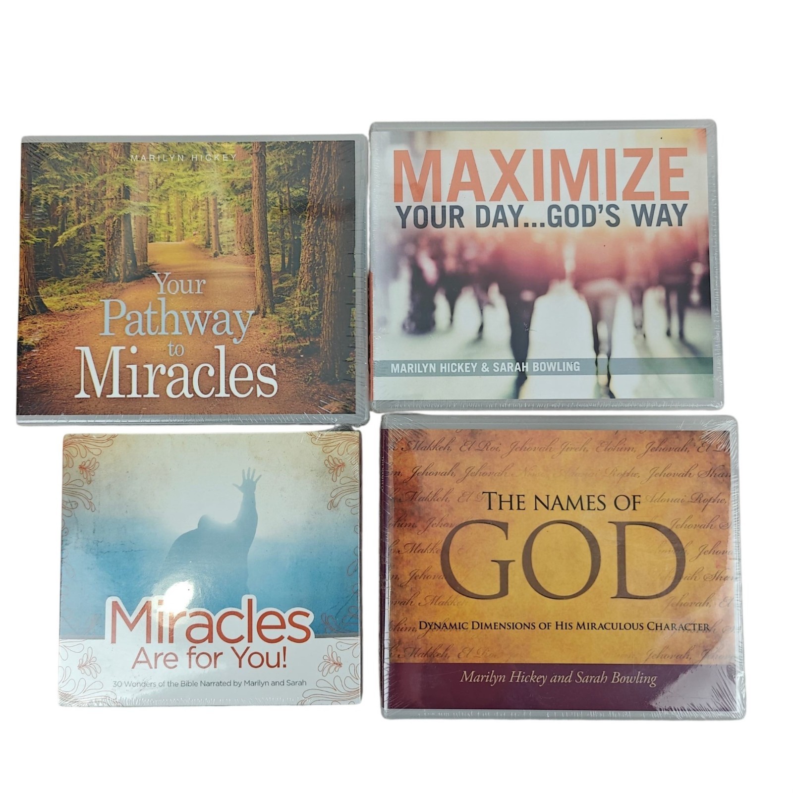 Marilyn Hickey Sarah Bowling CD Lot Christian Religious Miracles Lot NEW