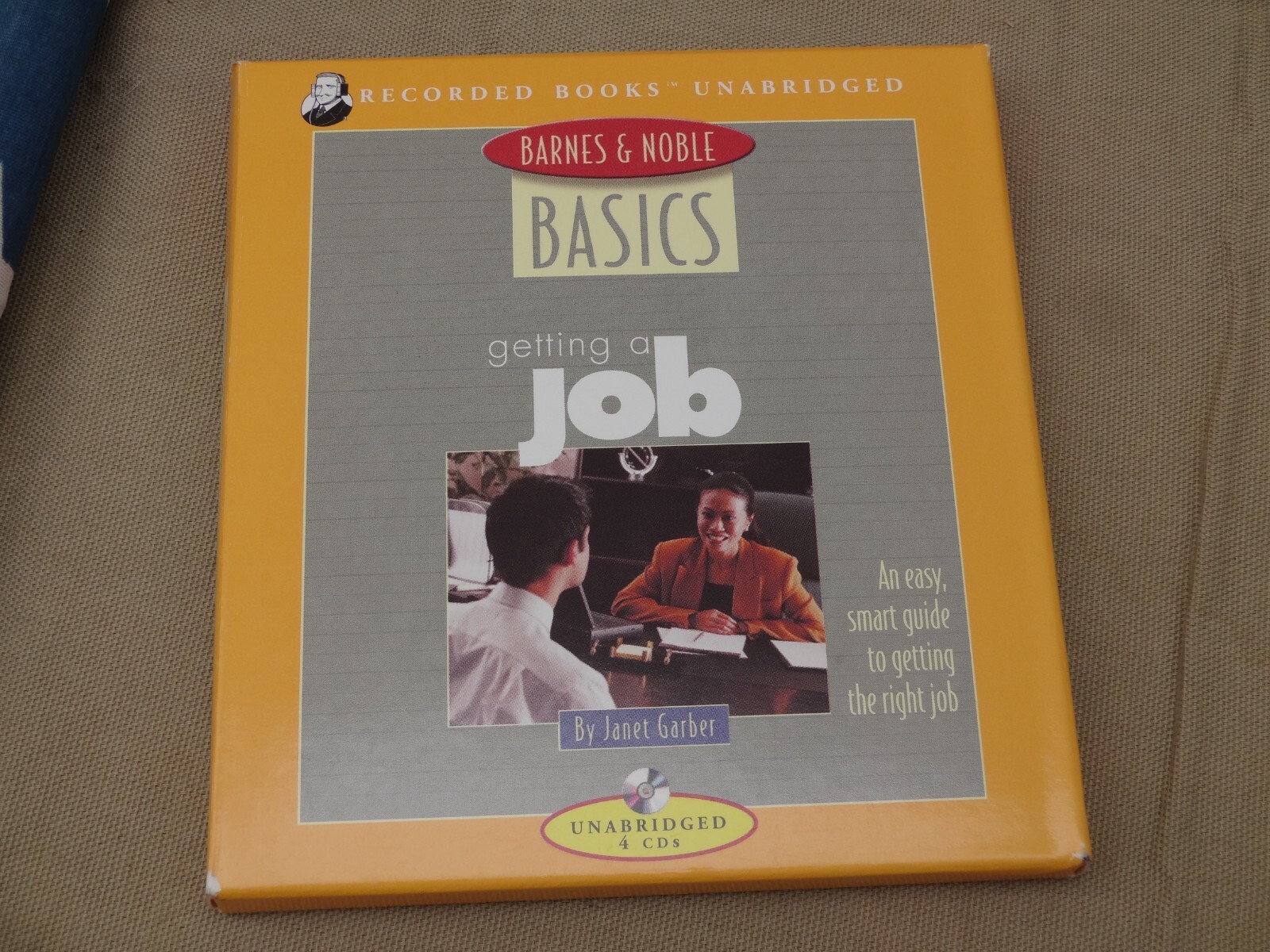 CDA Barnes & Noble: Getting a Job, Easy Smart Guide (2003 Unabridged 4CDs)