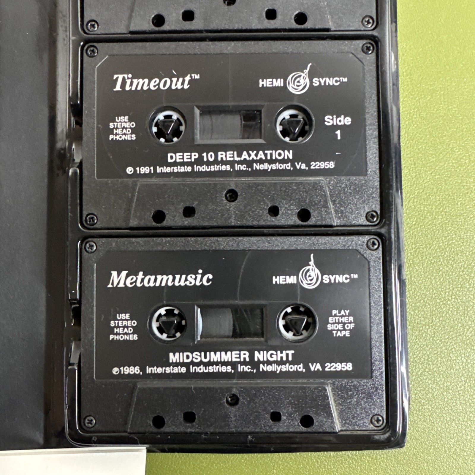 Progressive Accelerated Learning Monroe Institute ‘83 Hemi-Sync 6 Cassettes