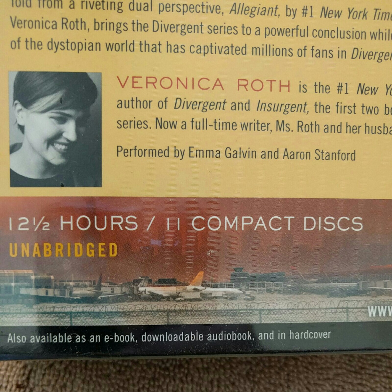 Divergent: Allegiant by Veronica Roth (2013, CD, Unabridged) 11 discs 12.5 hrs
