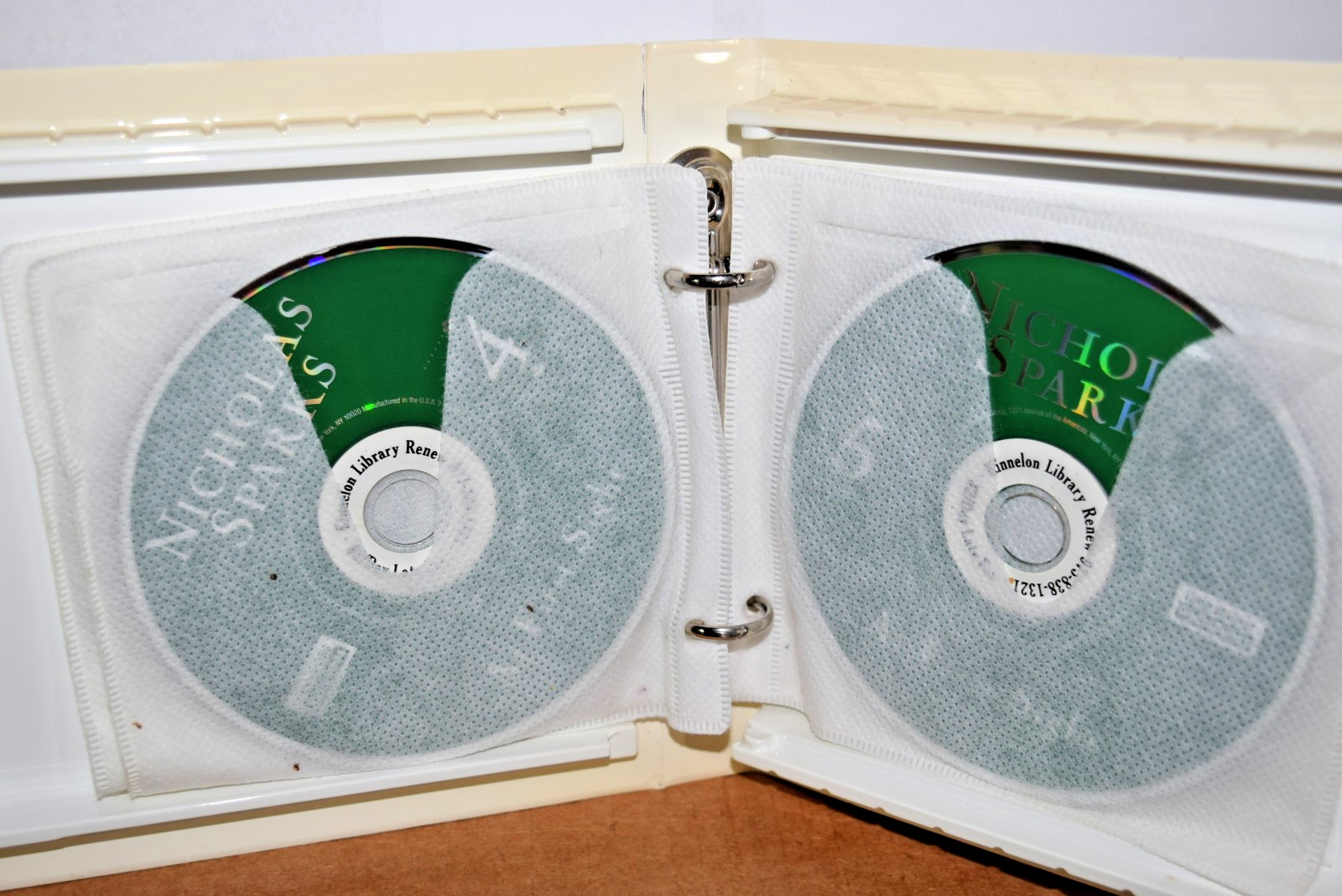 At First Sight Audio 7 CD Audiobook Nicholas Sparks 9781586216986 Unabridged