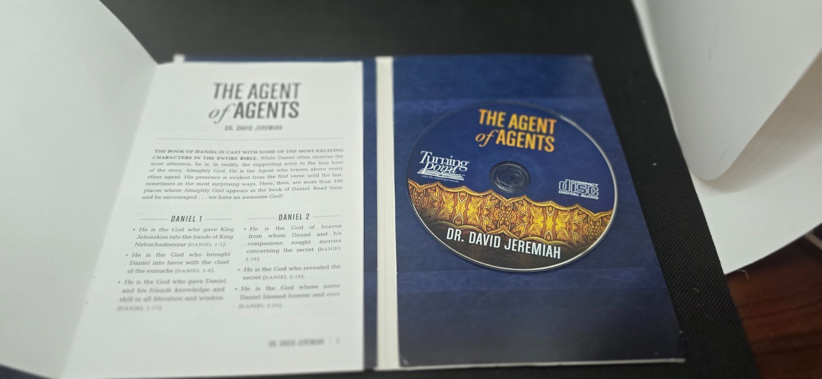 The Agent of Agents by David Jeremiah w/ CD and audio book