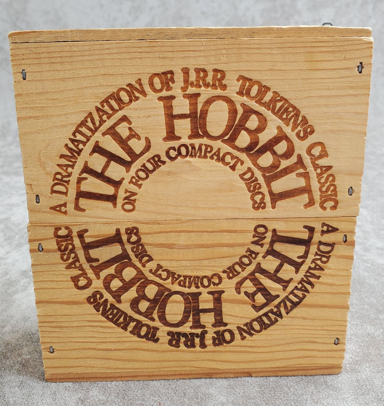 The Hobbit: A Dramatization of J.R.R. Tolkien’s Classic 4 Disc Set Wood Box