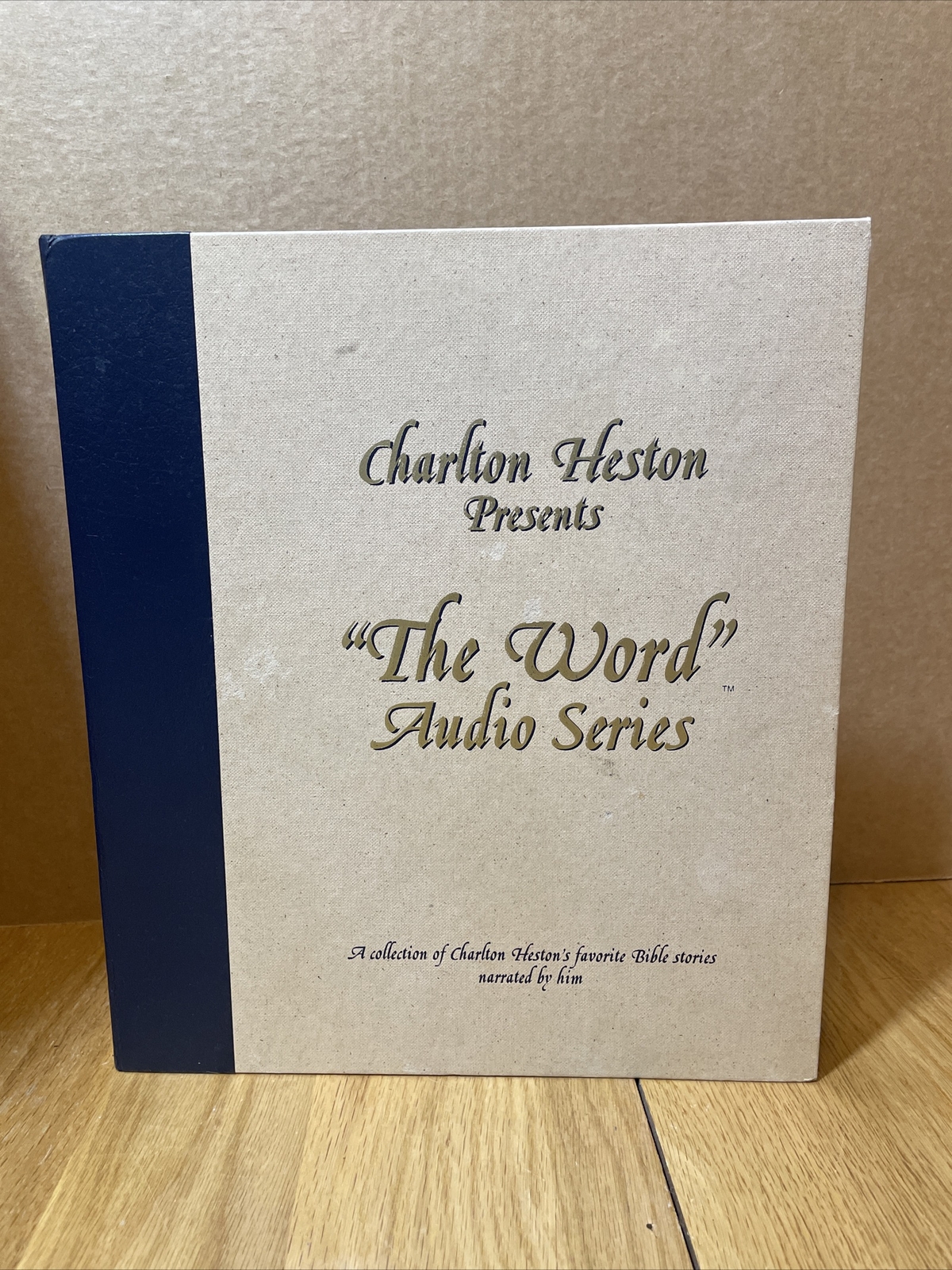 Charlton Heston Presents «The Word» Audio Series-1997- 12 Cassette Tapes