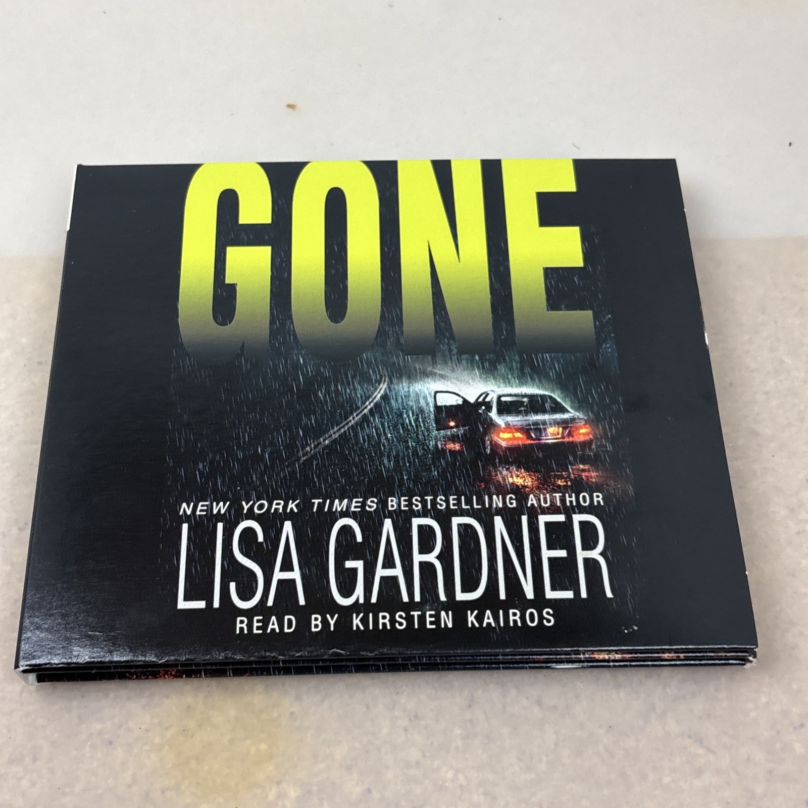 Gone By Lisa Gardner Audiobook CD Unabridged Read By Kirsten Kairos 5 Discs