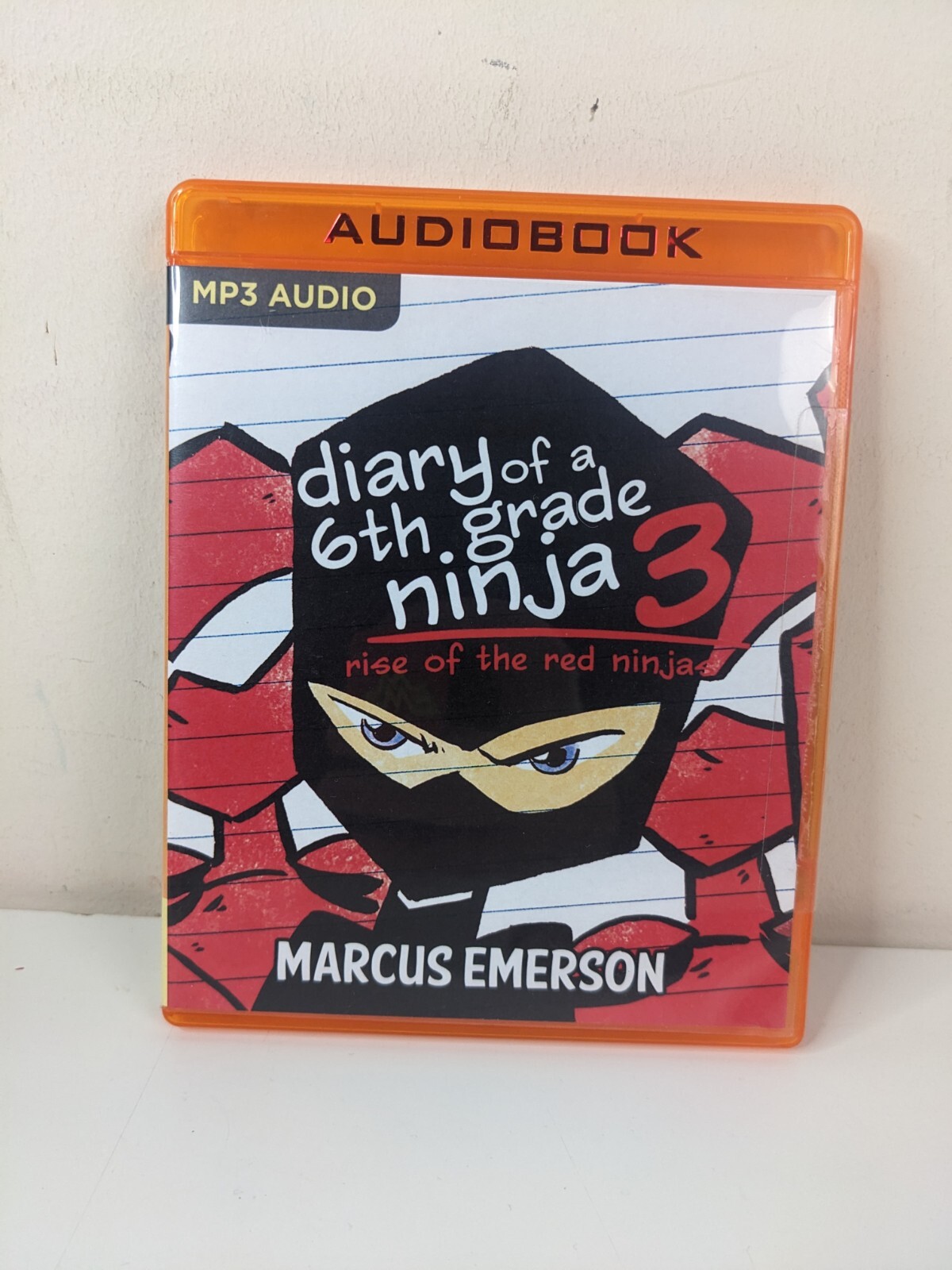 Rise of the Red Ninjas: Diary of a 6th Grade Ninja 3 Audiobook NEW SEALED 🚀🚚