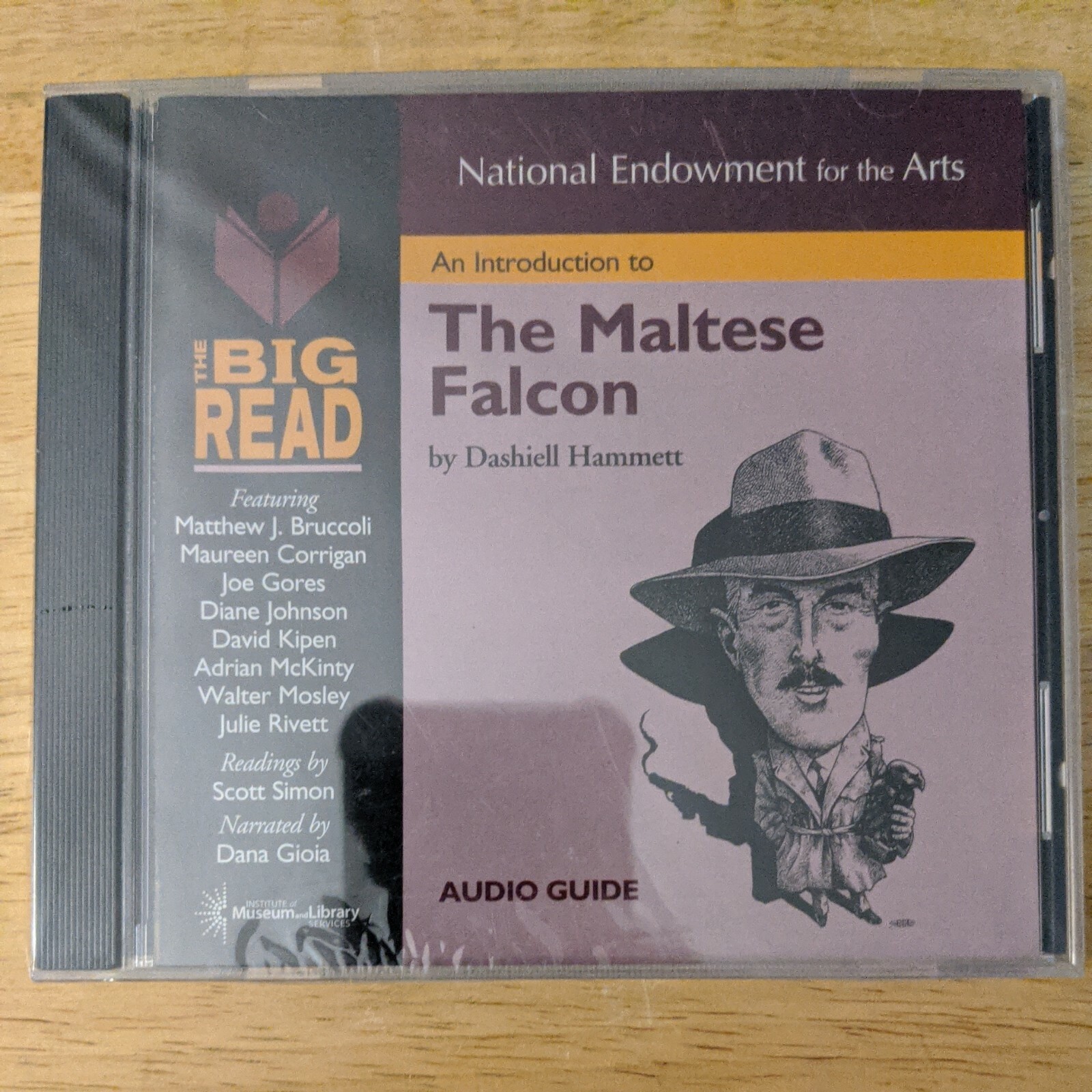 THE BIG READ The Maltese Falcon DASHIELL HAMMETT Audio Guide CD NEA